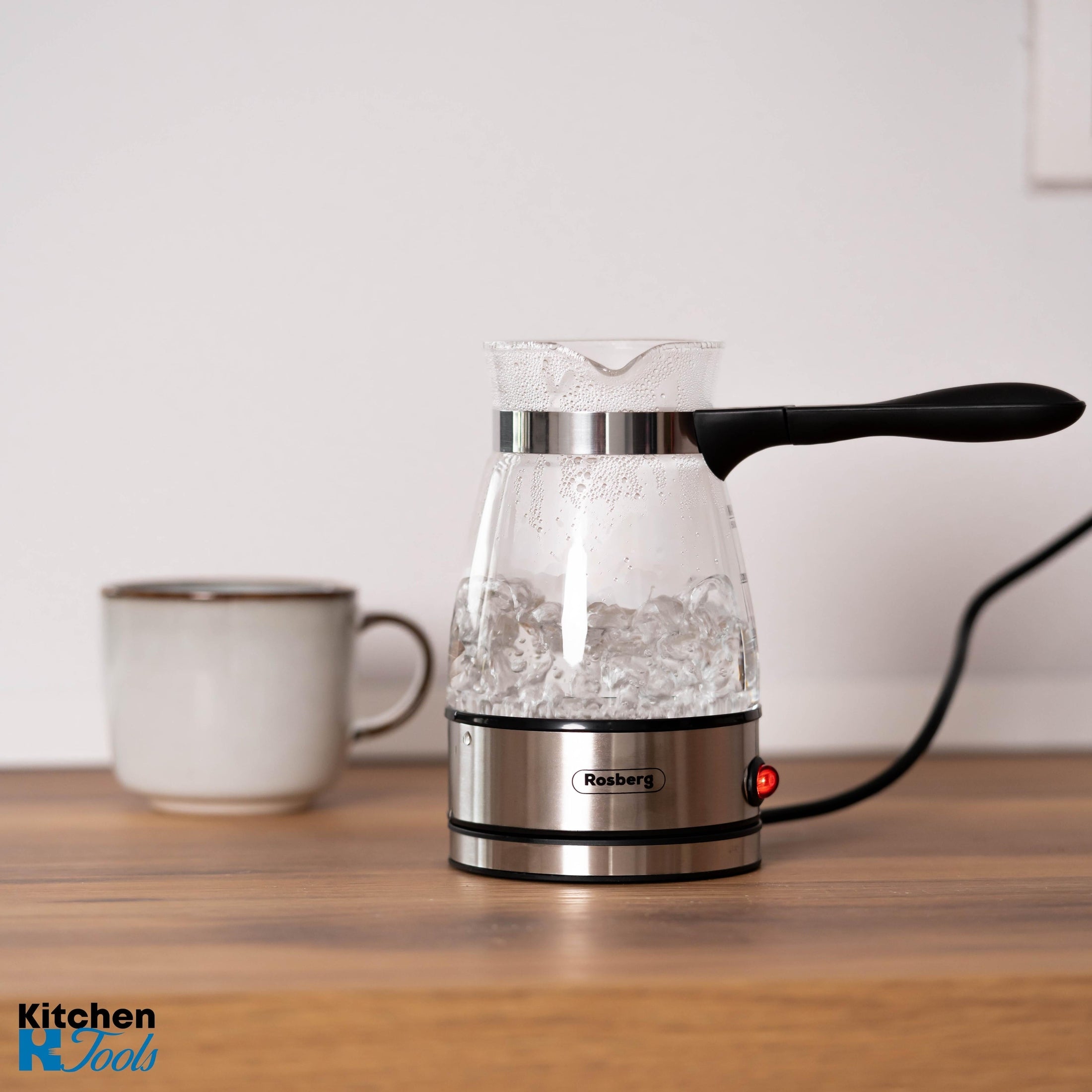 Ibric electric Rosberg 600W Sticla/Inox