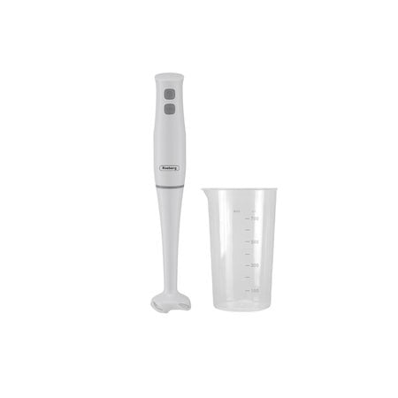 Blender Vertical Rosberg cu Pahar 700ml, Alb