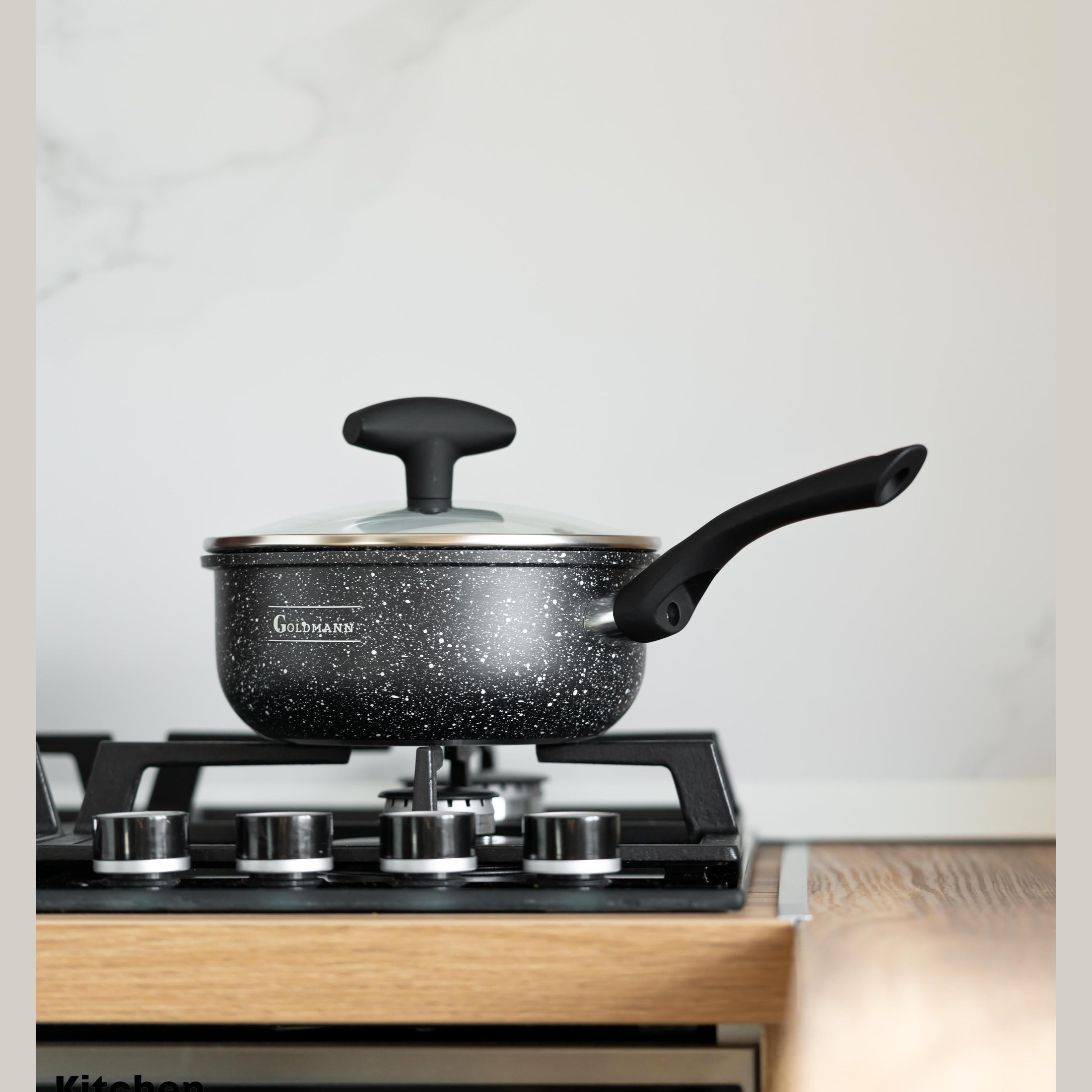 Cratita sos Goldmann, 20cm cu capac sticla