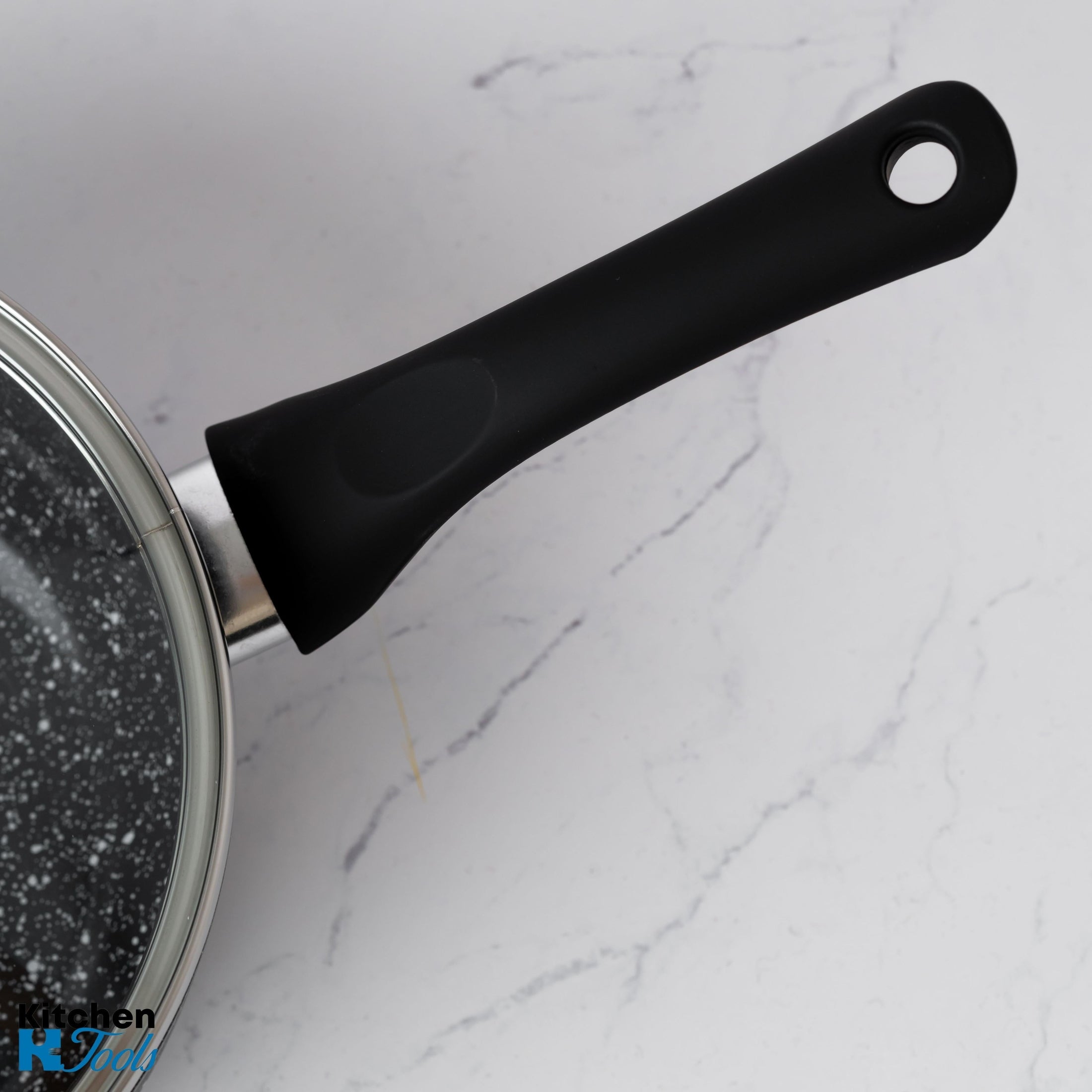 Cratită sos acoperire ceramica, maner soft touch