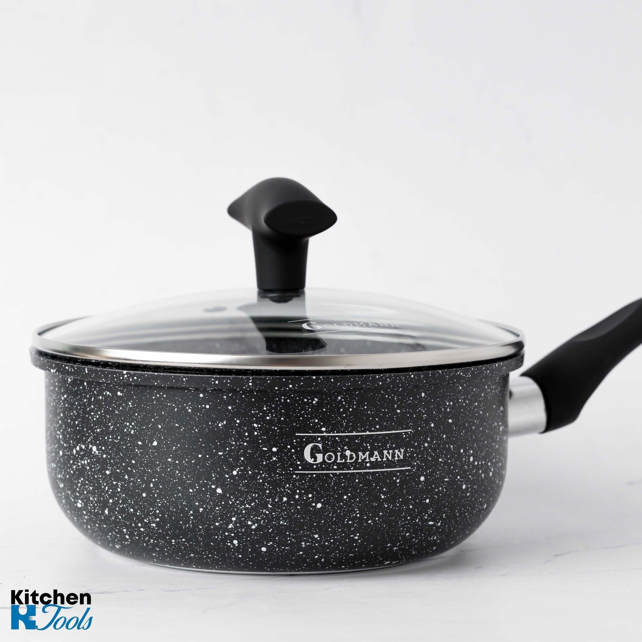 Cratită sos acoperire ceramica, maner soft touch