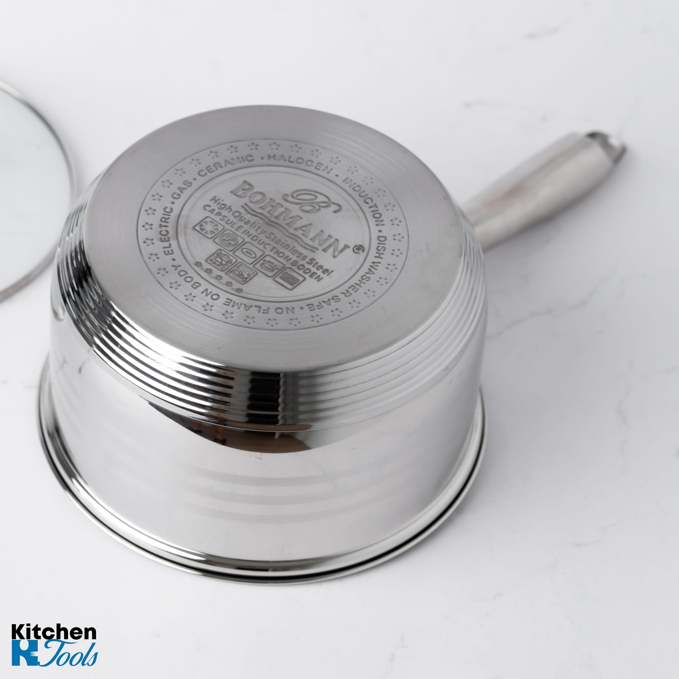 Cratita pentru sos din inox 2L Bohmann cu capac