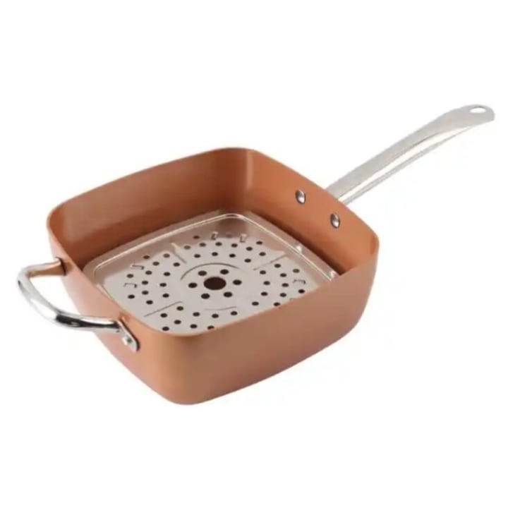 Set tigaie multifunctionala cupru Oliver Voltz 4.5L