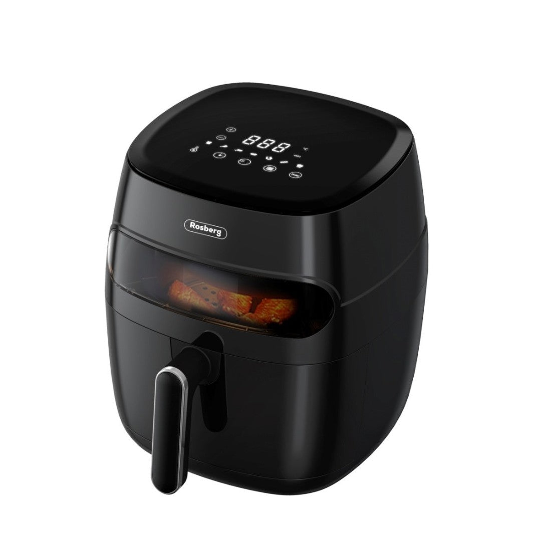 Friteuză AirFryer fără ulei, LED, 7 programe