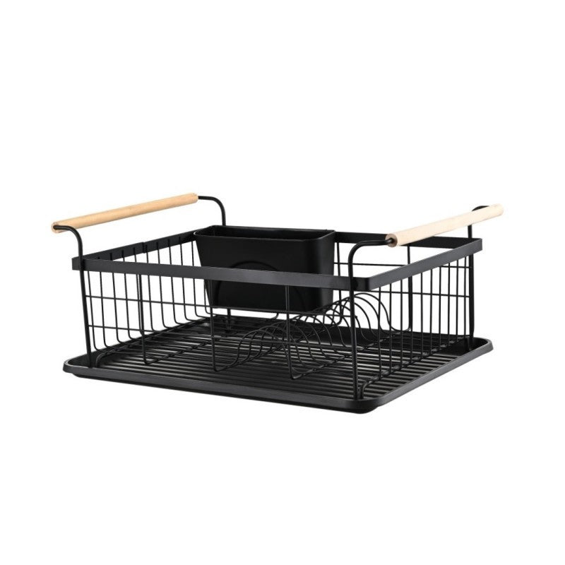 Uscător vase Rosberg design modern, tavă detasabilă