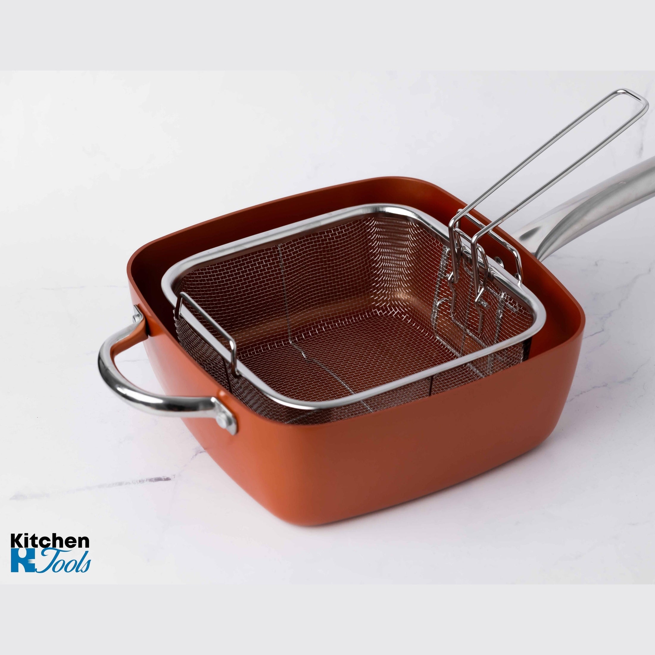 Set tigaie multifunctionala cupru Oliver Voltz 4.5L