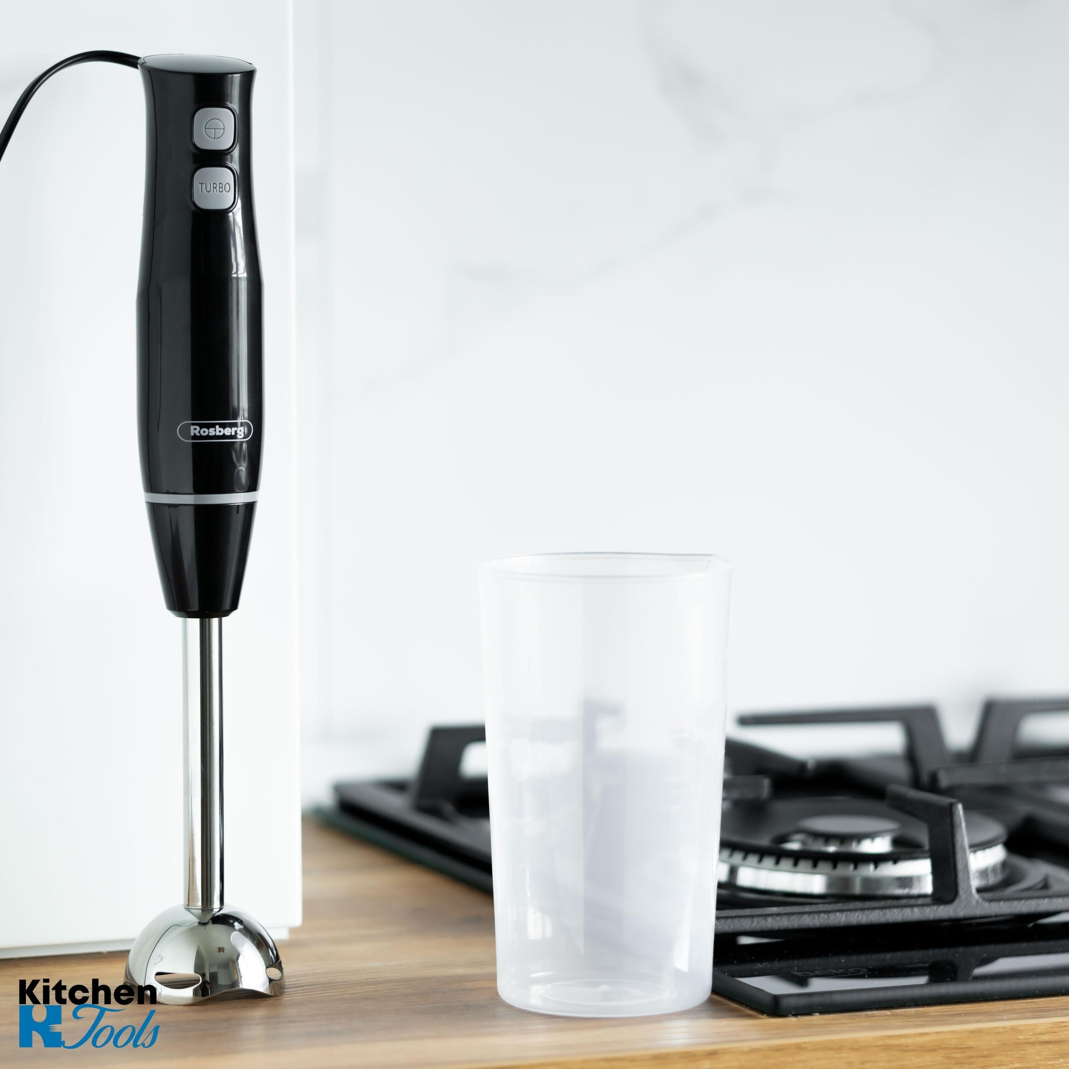 Blender Rosberg Vertical cu pahar de 700ml, 400W