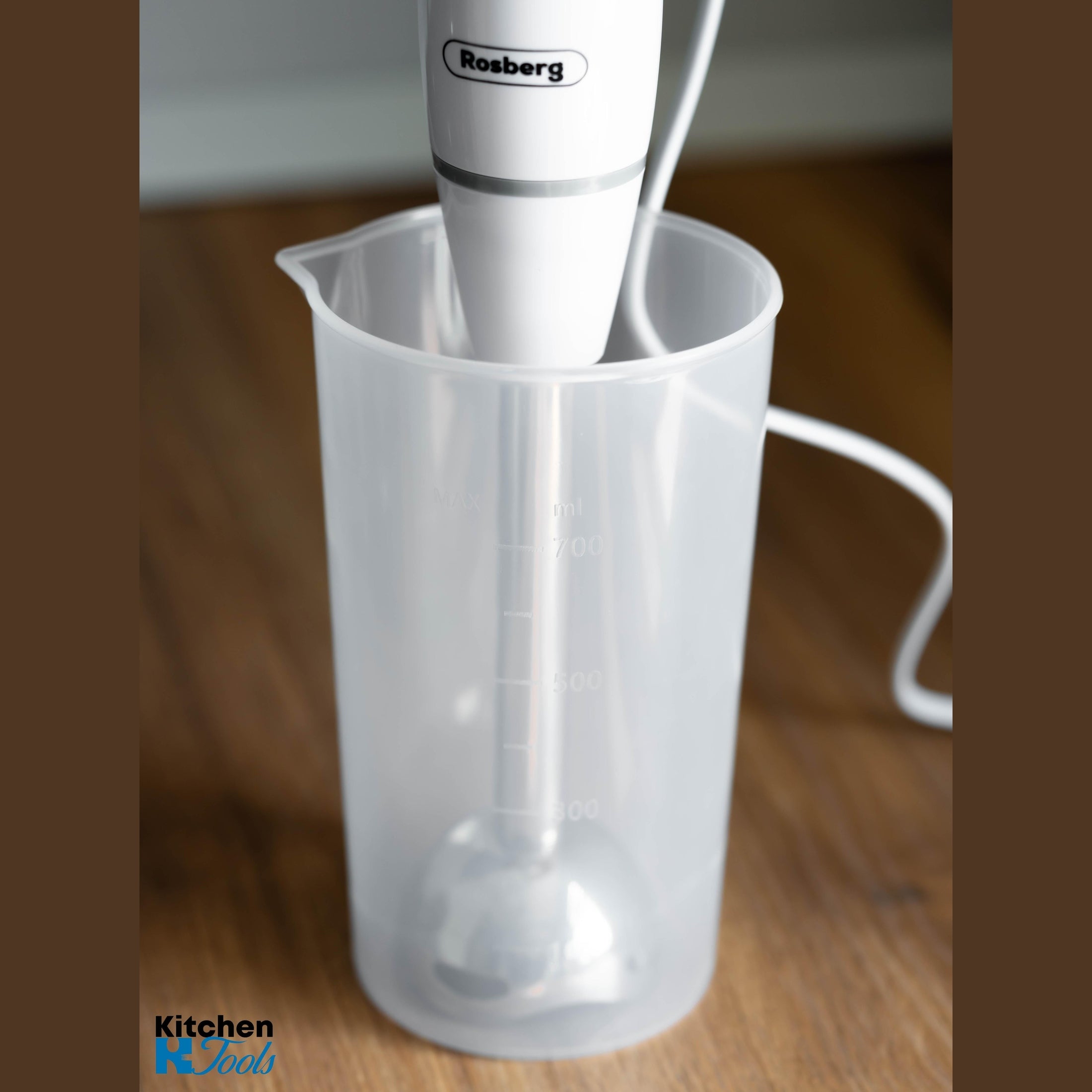 Blender Vertical Rosberg, 400W, 700ml, Alb