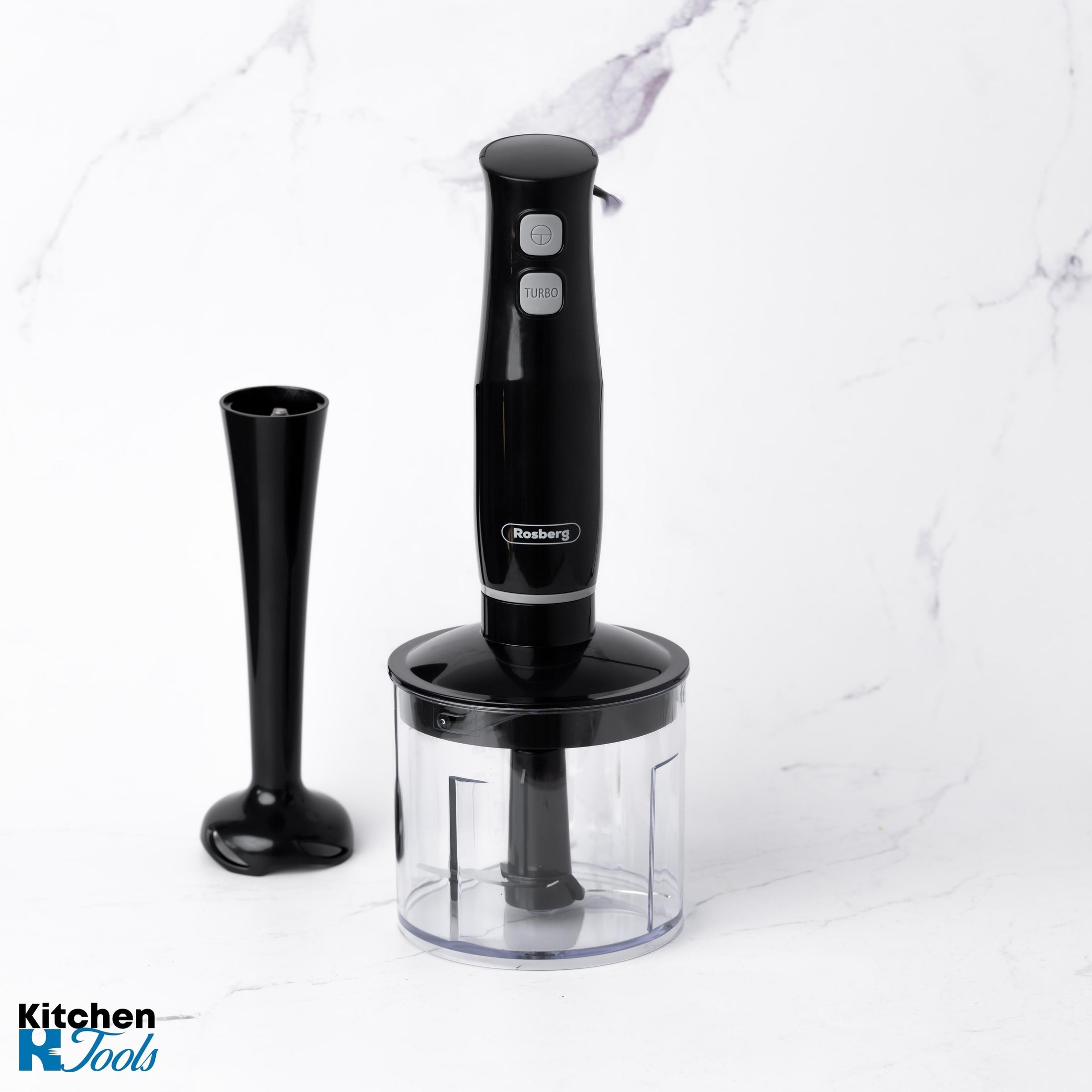 Set Blender și Tocator 2in1 Rosberg, Negru