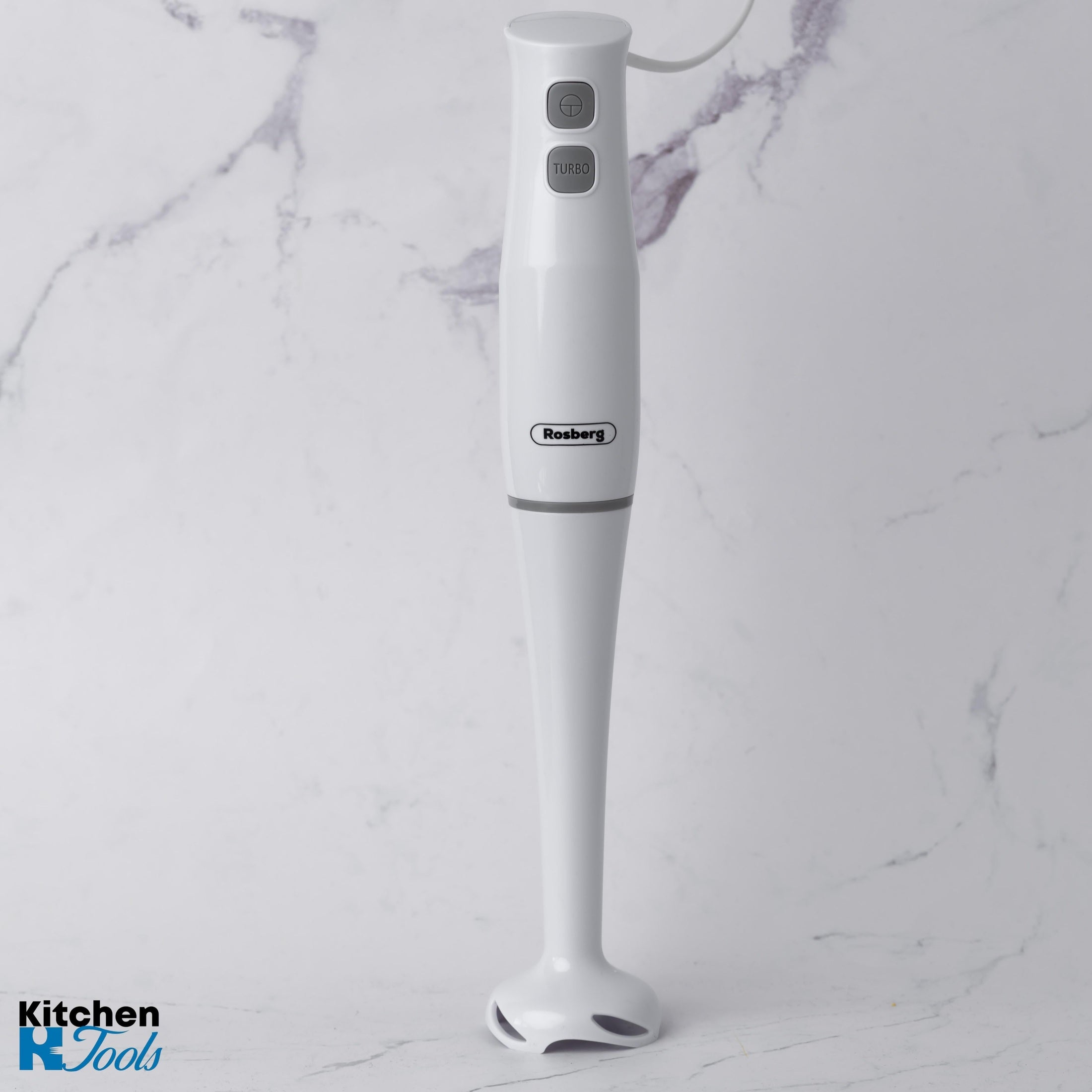 Blender și Tocator Rosberg 2in1, Alb, 400W