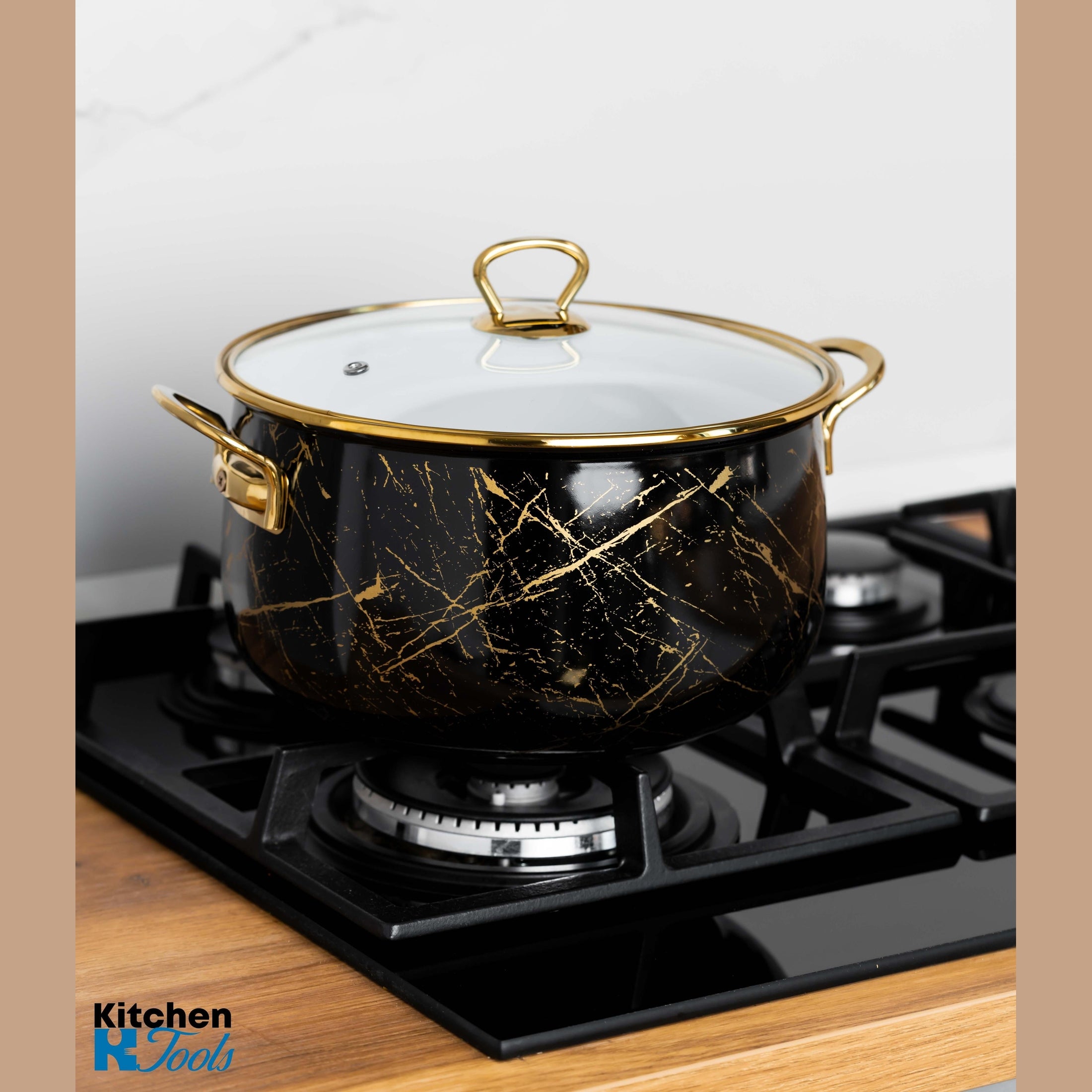 Cratiță Emailată Goldmann 24x15cm, Neagră