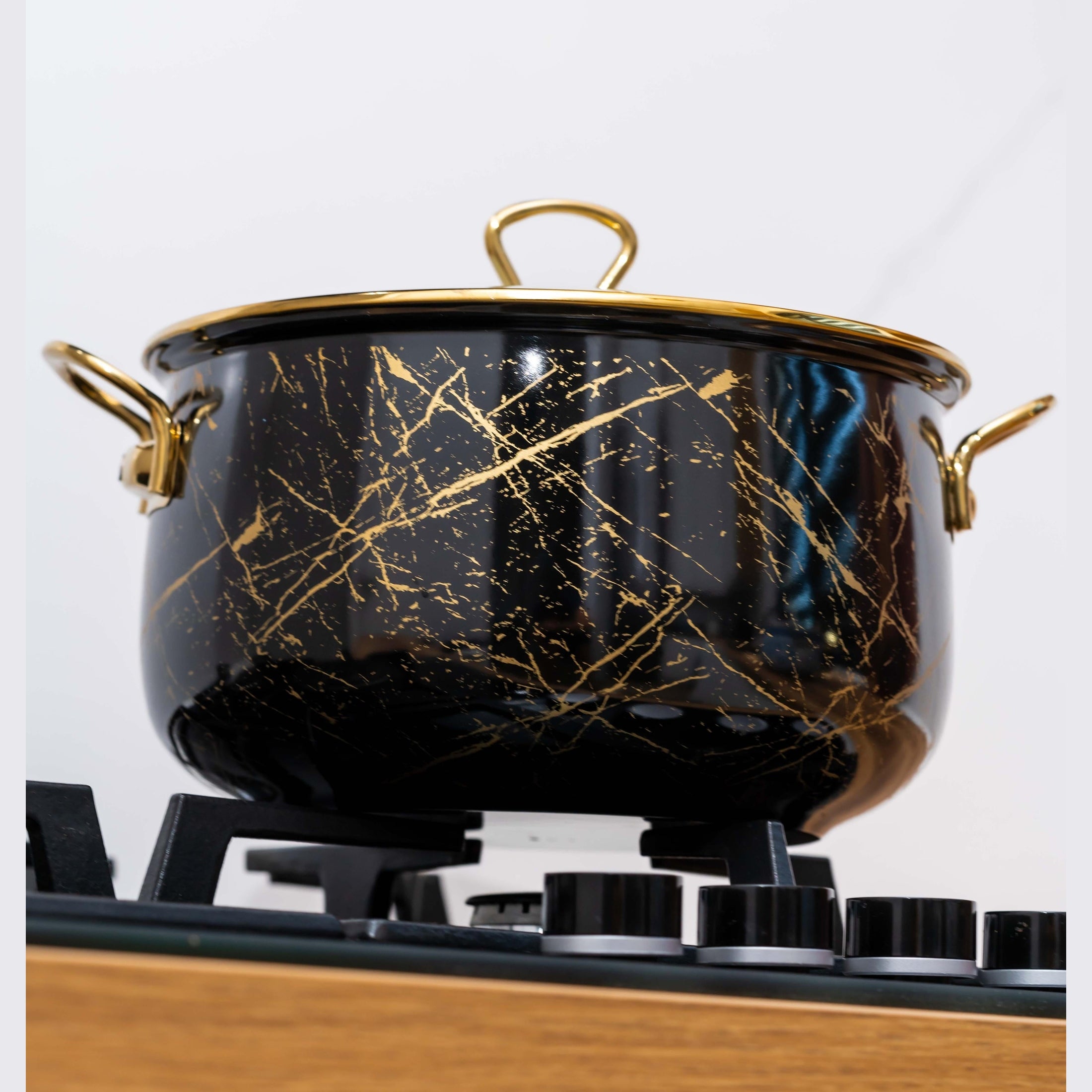 Cratiță Emailată Goldmann 24x15cm, Neagră