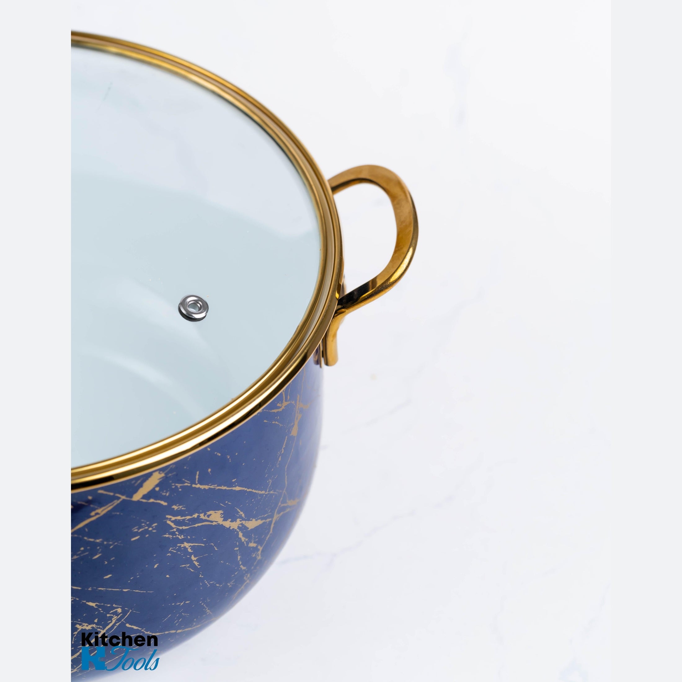 Cratiță Emailată Goldmann Albastră 24x15cm, 6.2L