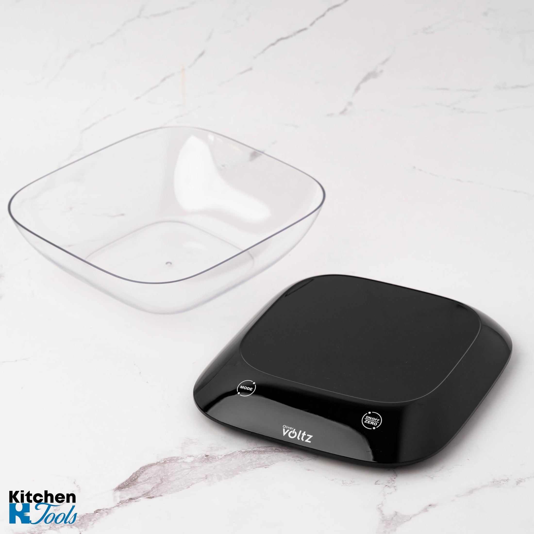 Cantar Digital Bucatarie Negru Rosberg, 5kg, Precizie