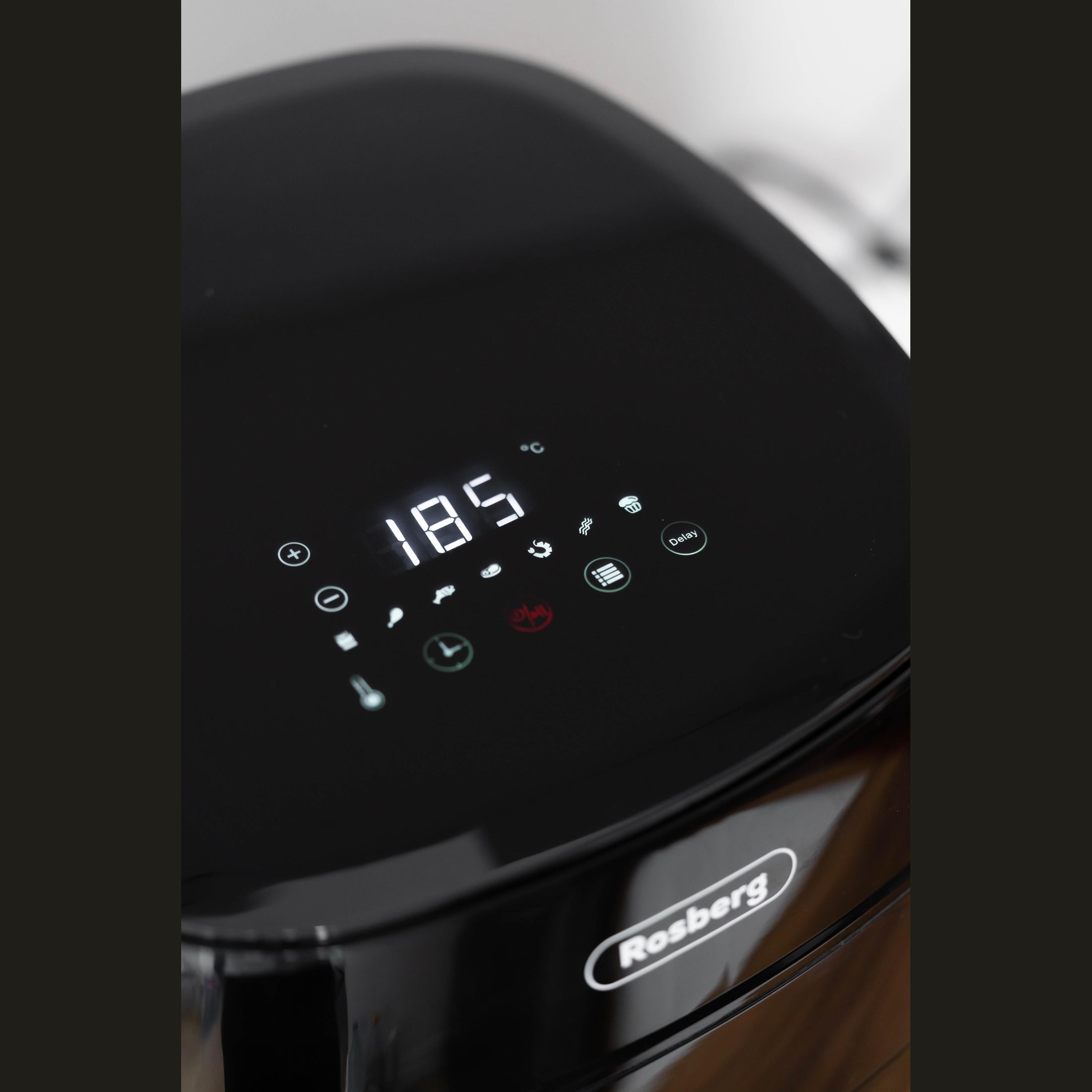 Friteuză AirFryer fără ulei, LED, 7 programe