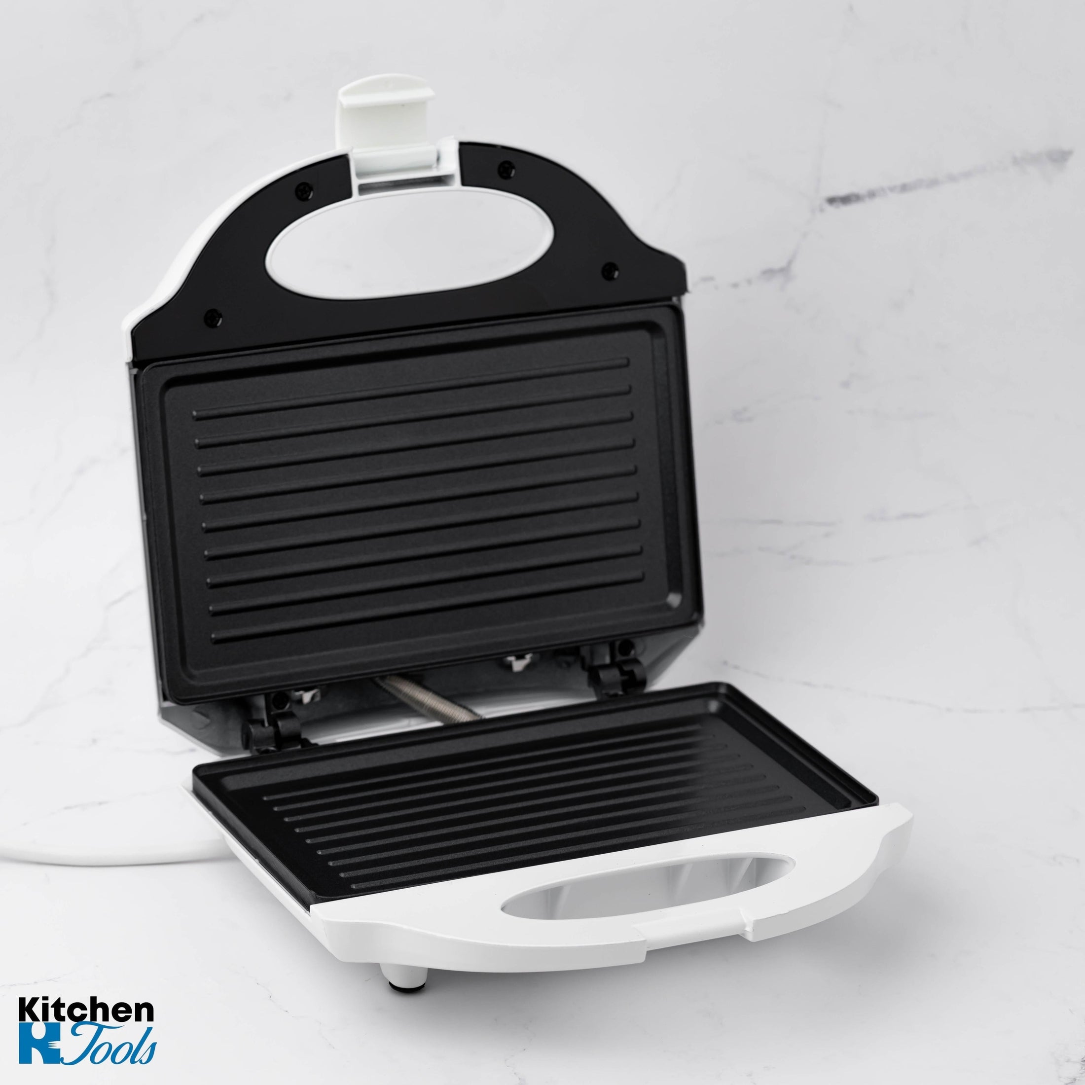 Sandwich Maker Rosberg, alb, design elegant