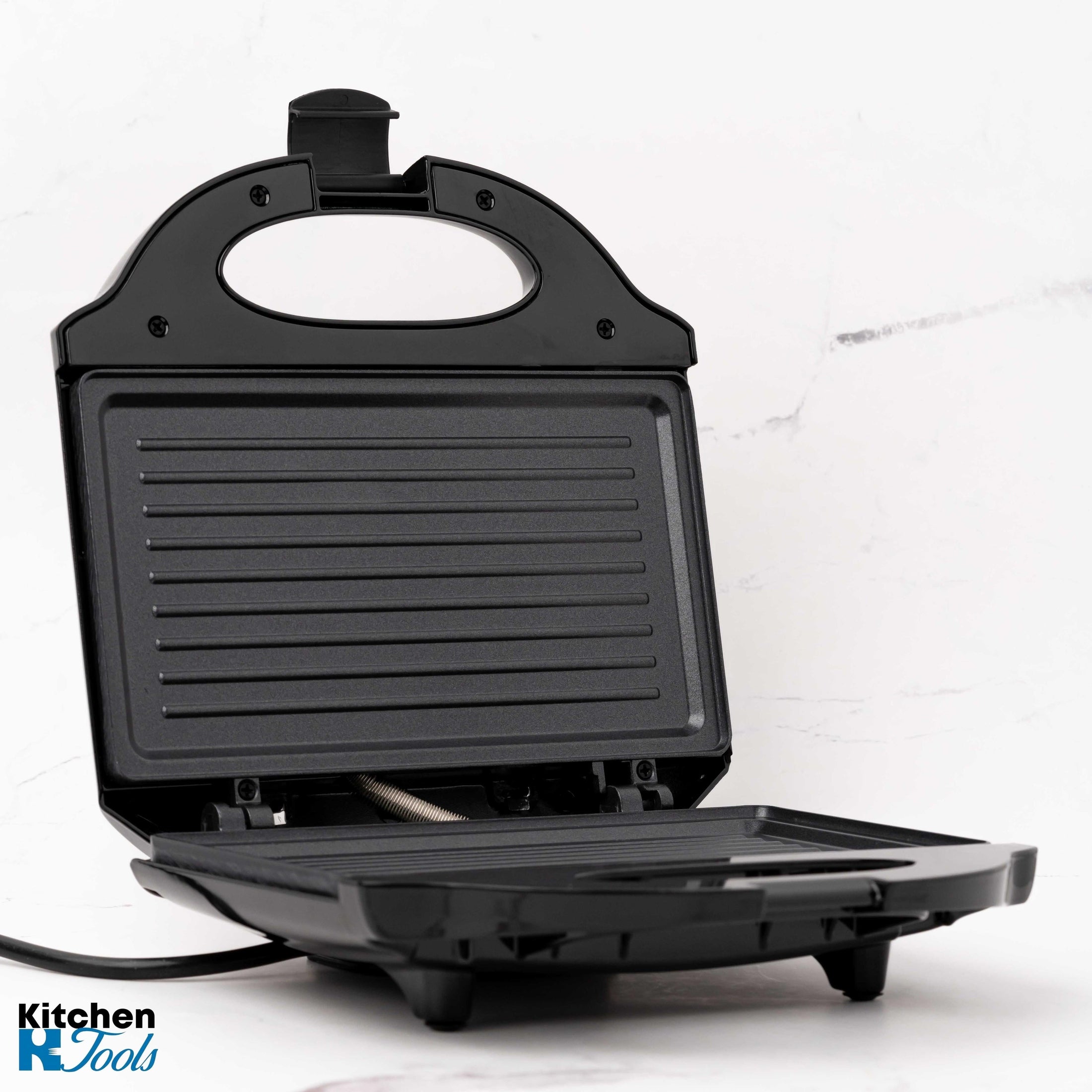 Sandwich Maker Rosberg Negru, 750W, 2 Sandwich-uri