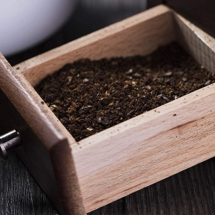 Rasnita Manuala Vintage Rosberg din Lemn Maro