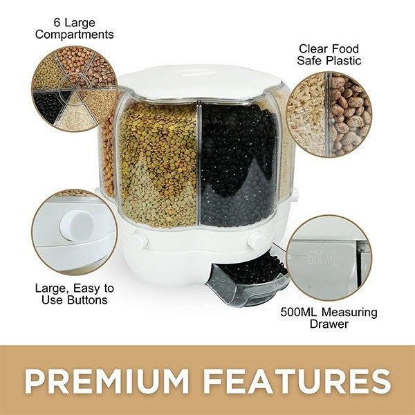 Dispenser Cereale Rotativ 7.5L de la Oliver Voltz