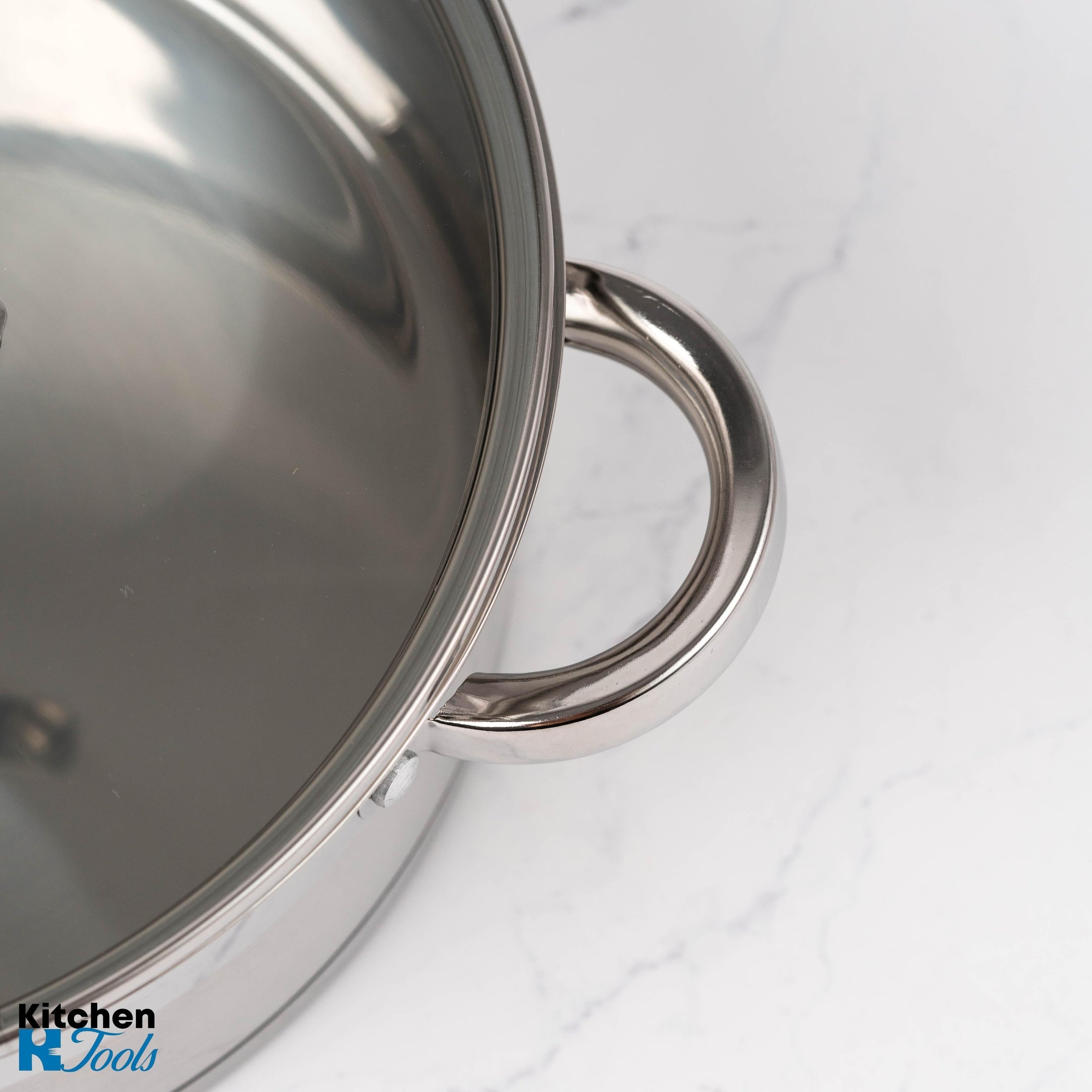 Cratita Inox Bohmann, 28cm, 6L, Capac Sticla