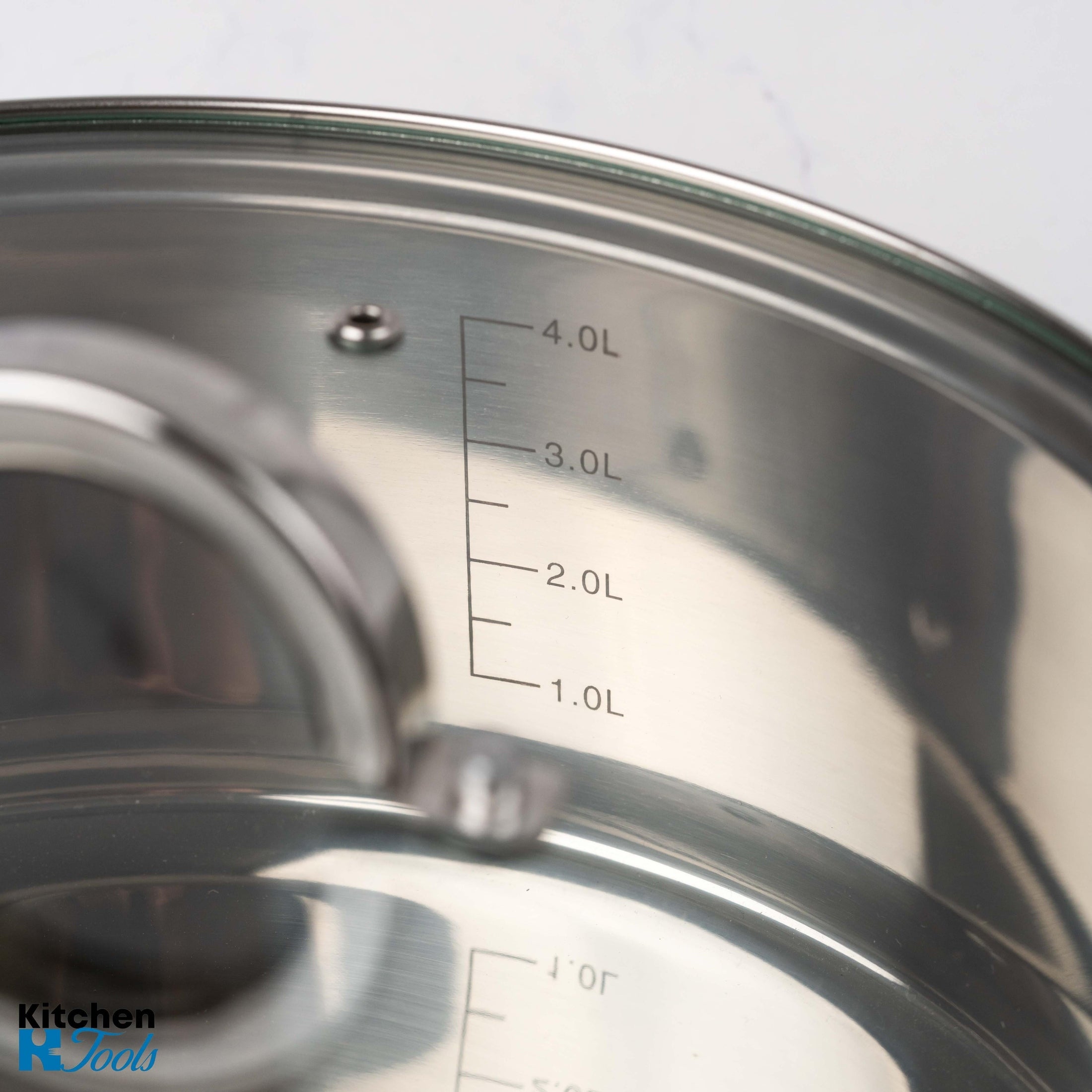 Cratita joasa din inox Bohmann cu capac de sticla