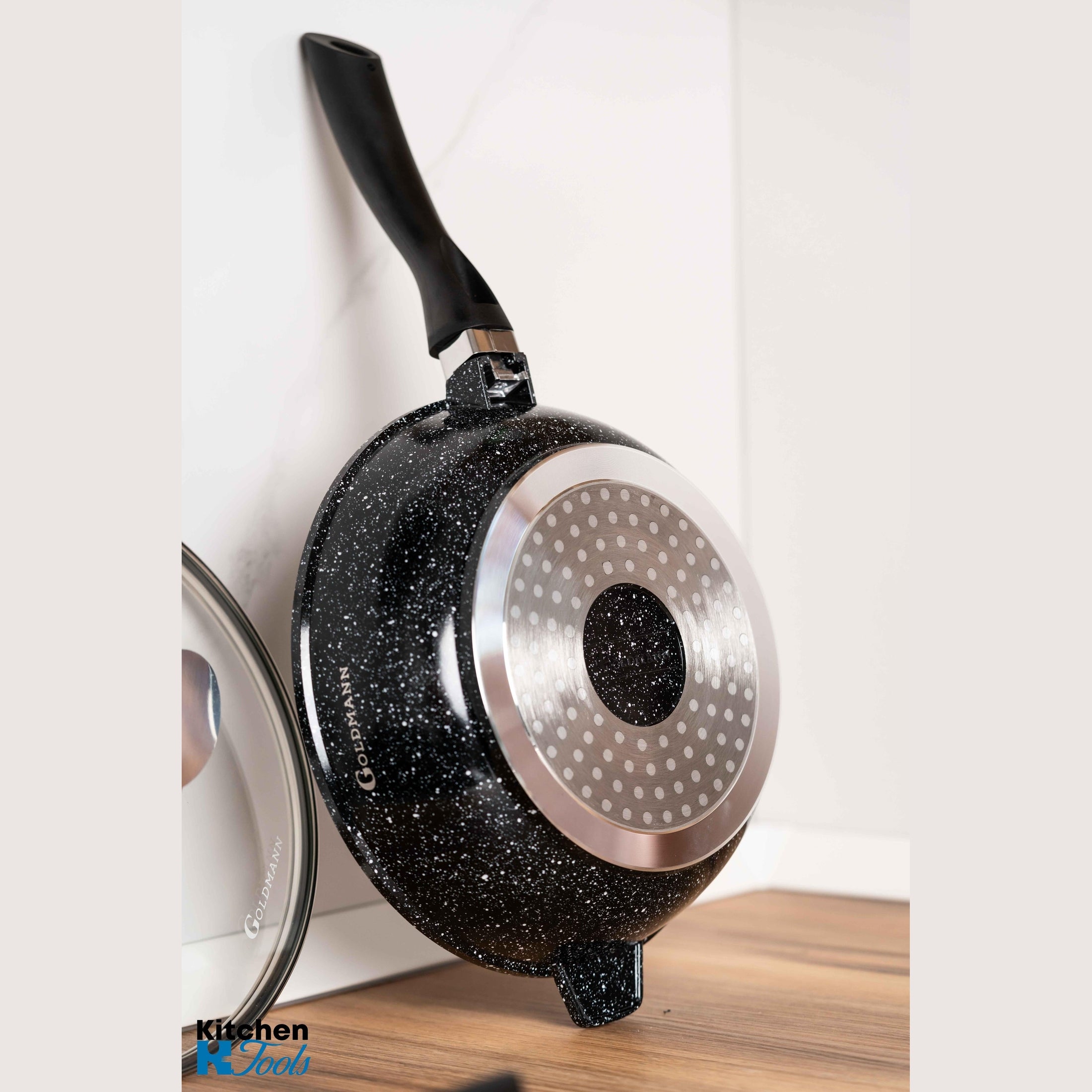 Set vase gătit și tigaie Goldmann, interior ceramic