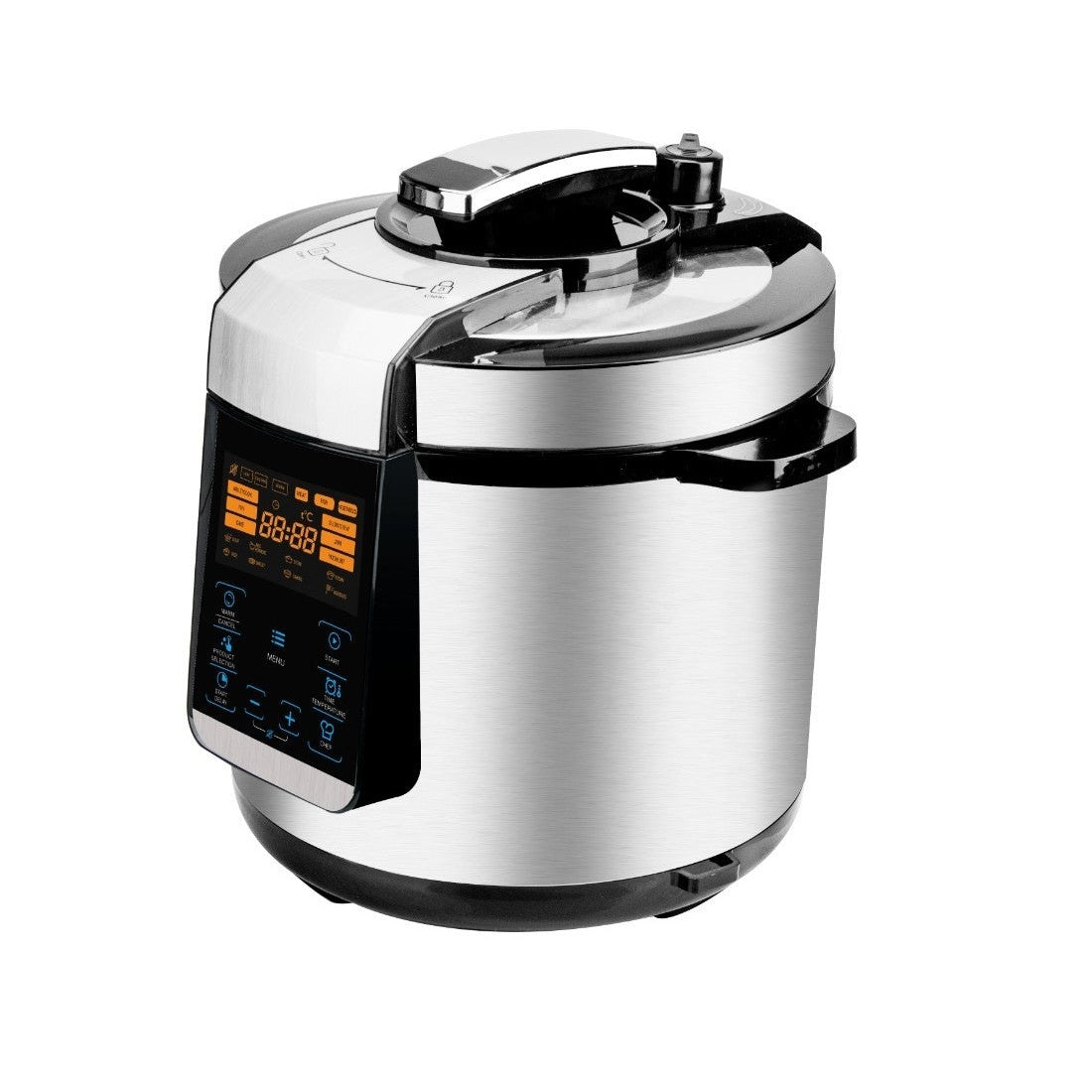Multicooker Inox 6L, 9 Programe, 1000W Rosberg