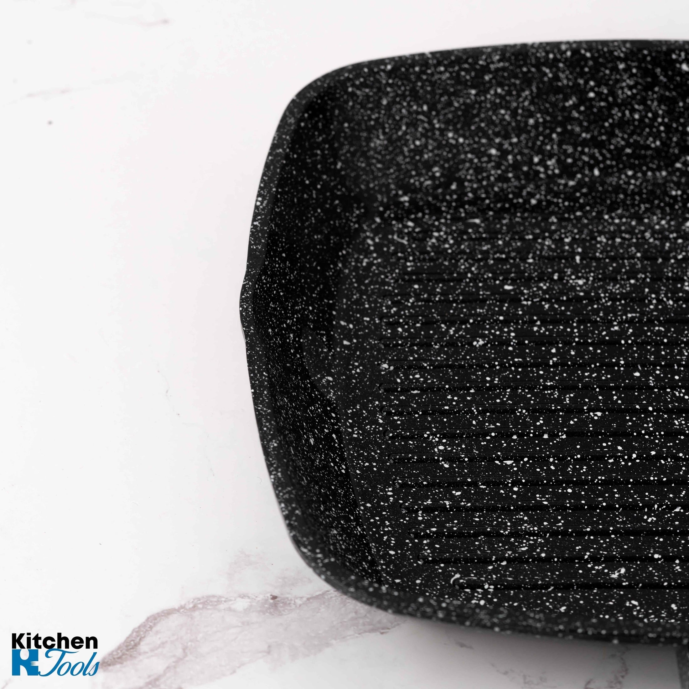 Tigaie grill aluminiu, 28 cm, acoperire ceramică