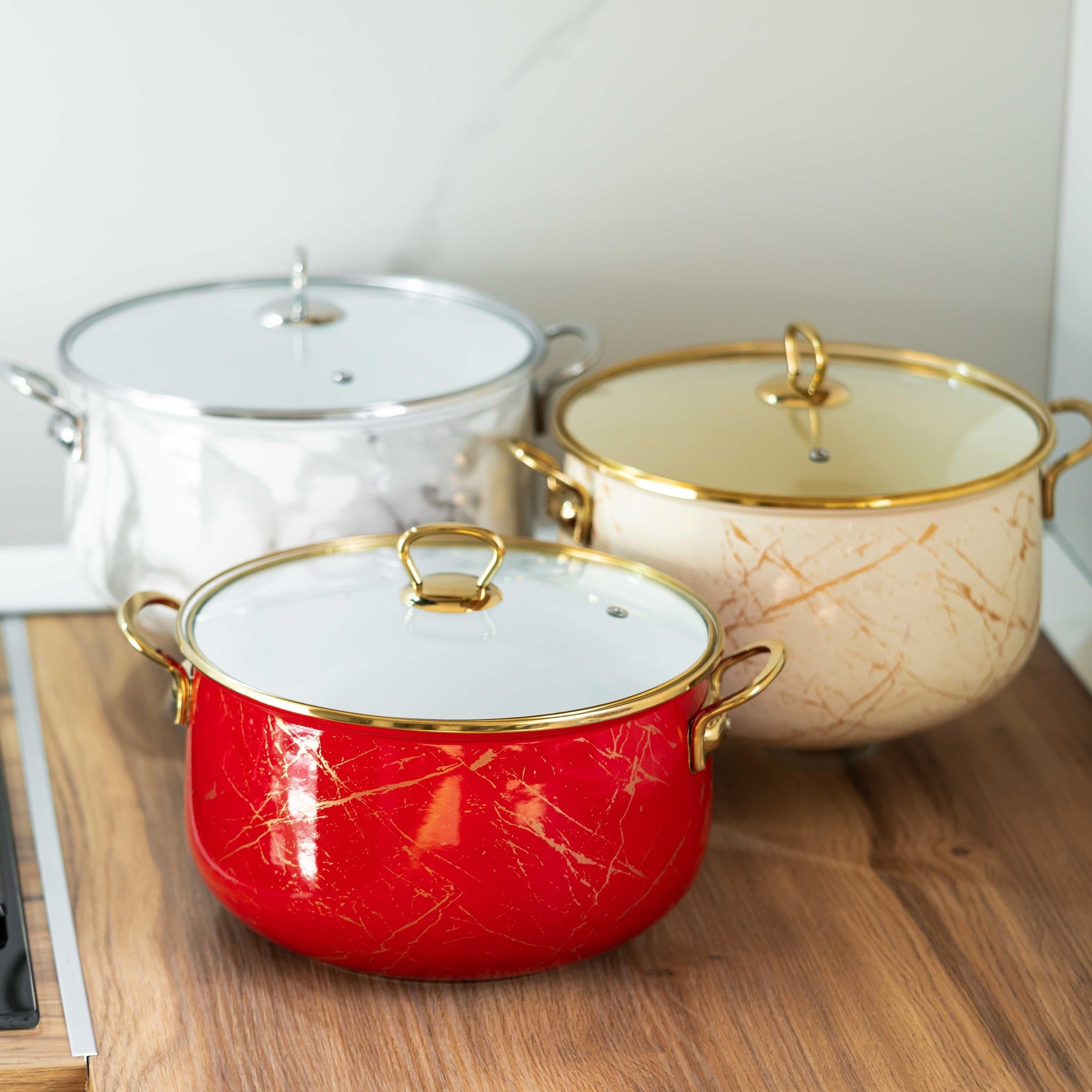 Cratita Emailata Goldmann Rosie 12.5L