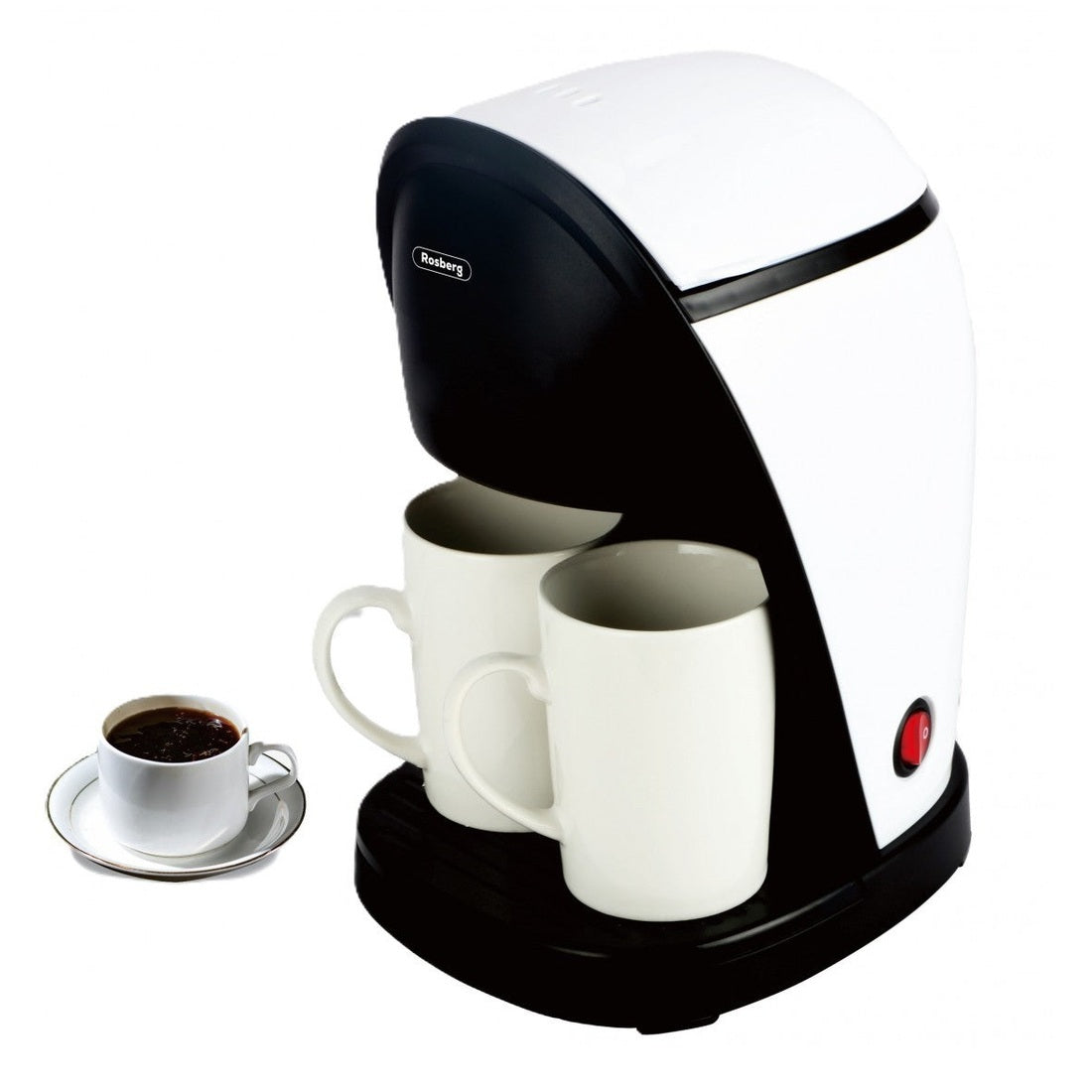 Espressor electric Rosberg, 250 ml, 450W, negru
