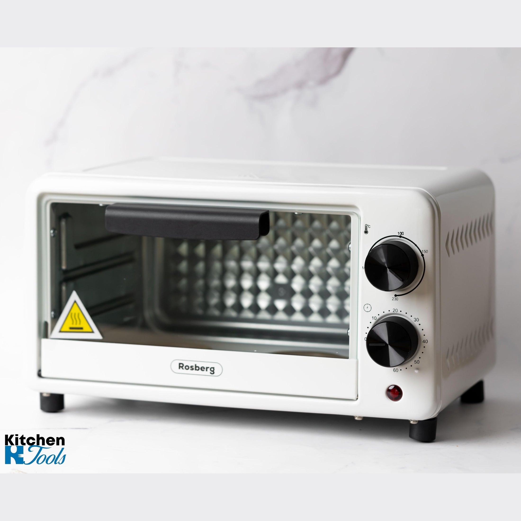 Cuptor Electric Mini 800W, Rosberg, Alb