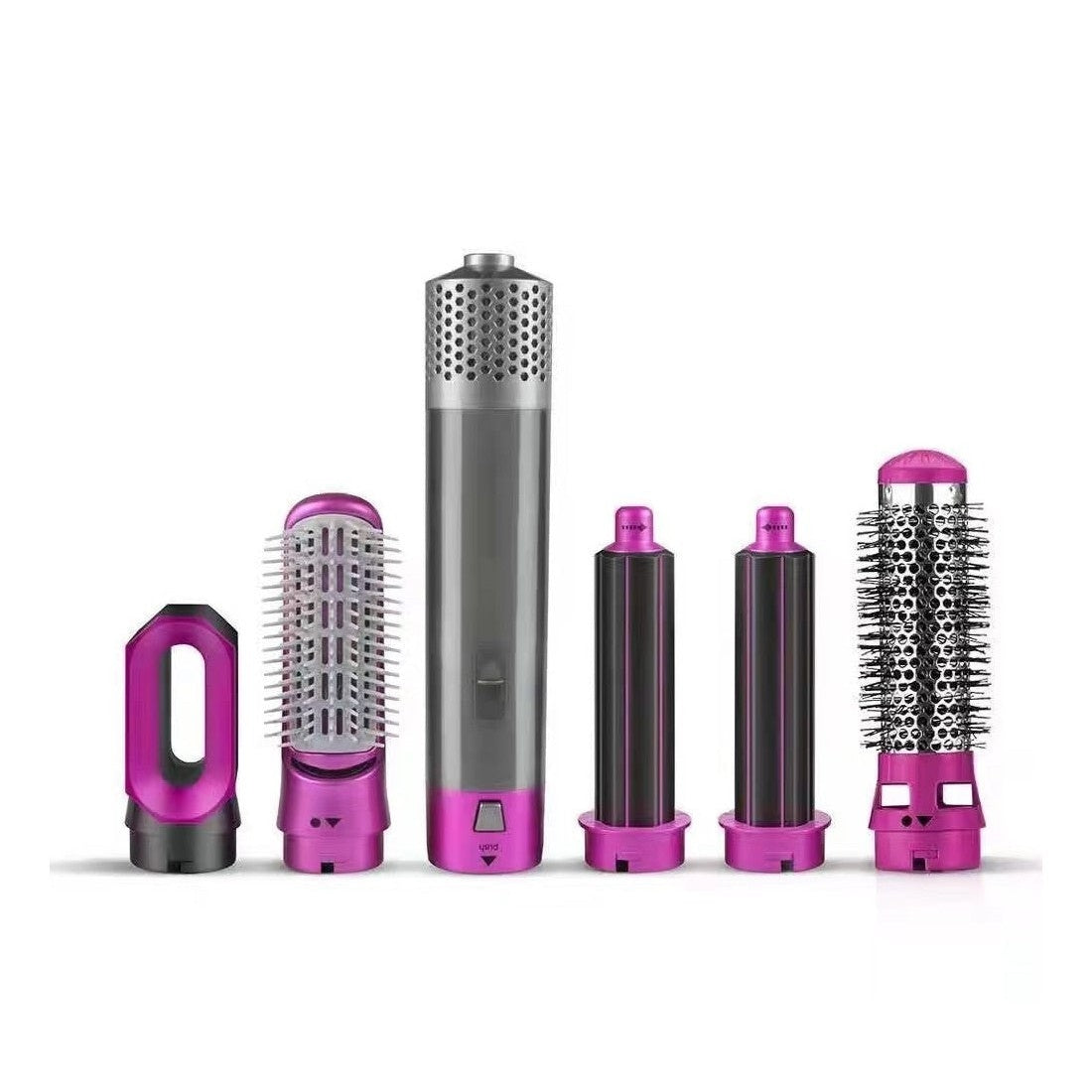 Set coafare 5 în 1 Rosberg, mov, cu 5 accesorii