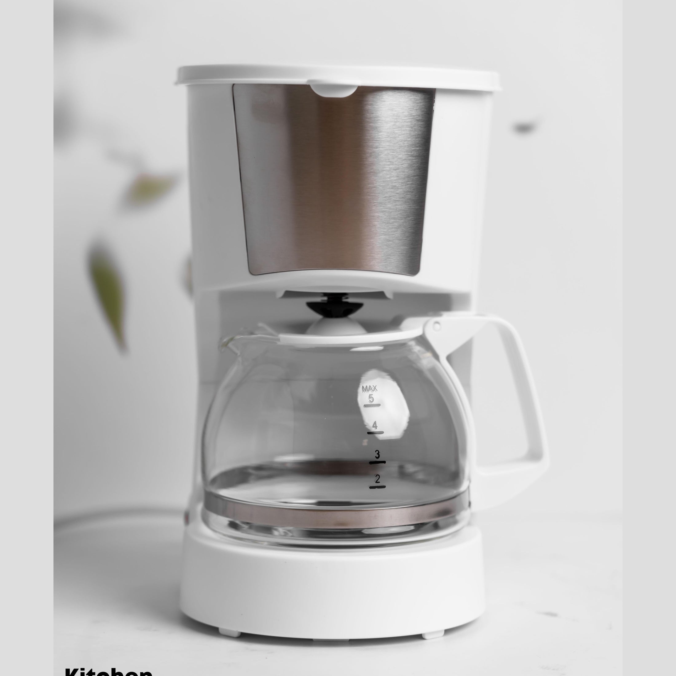 Cafetieră Rosberg 600W cu carafă de sticlă