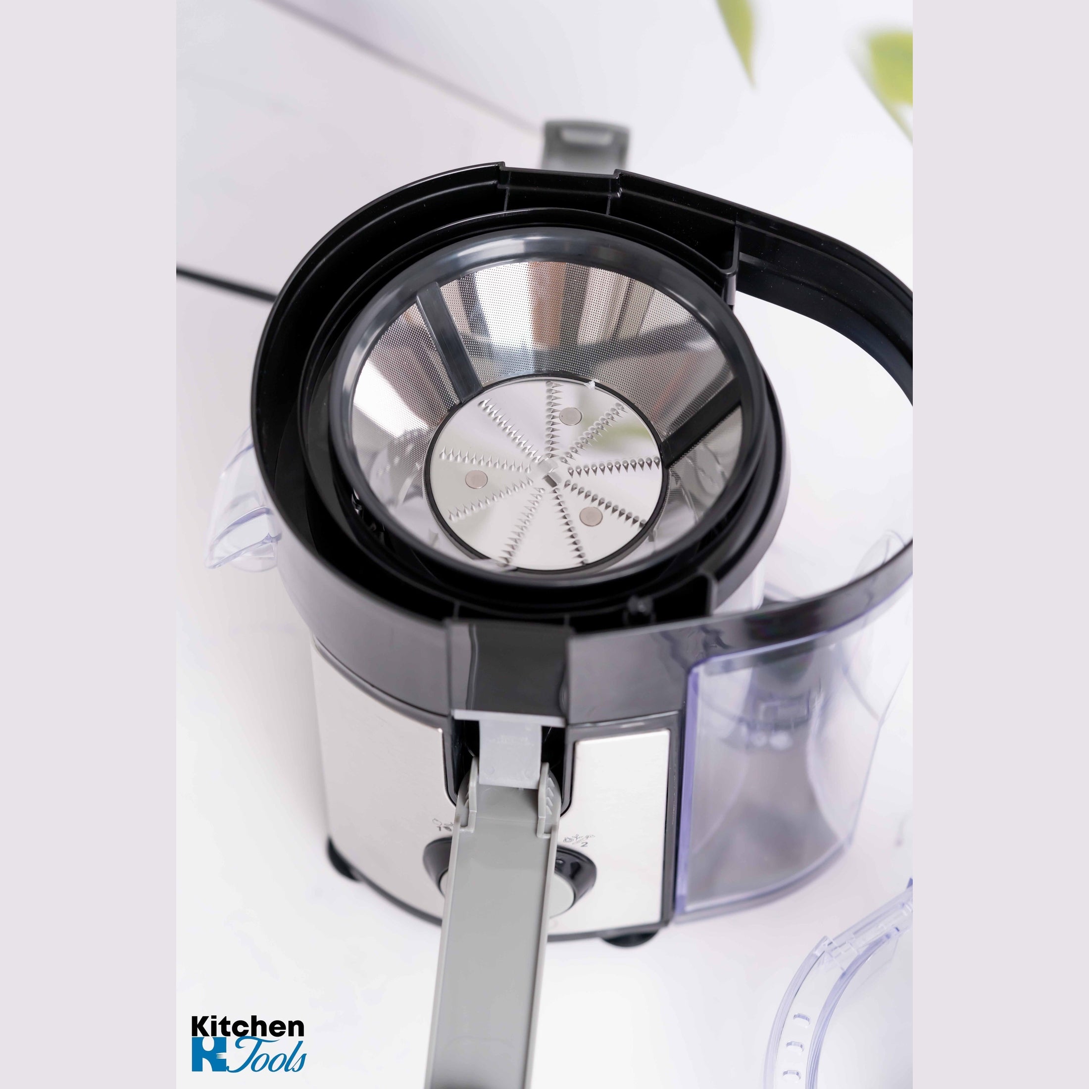 Storcător Rosberg fructe/legume, 600W, Negru/Inox