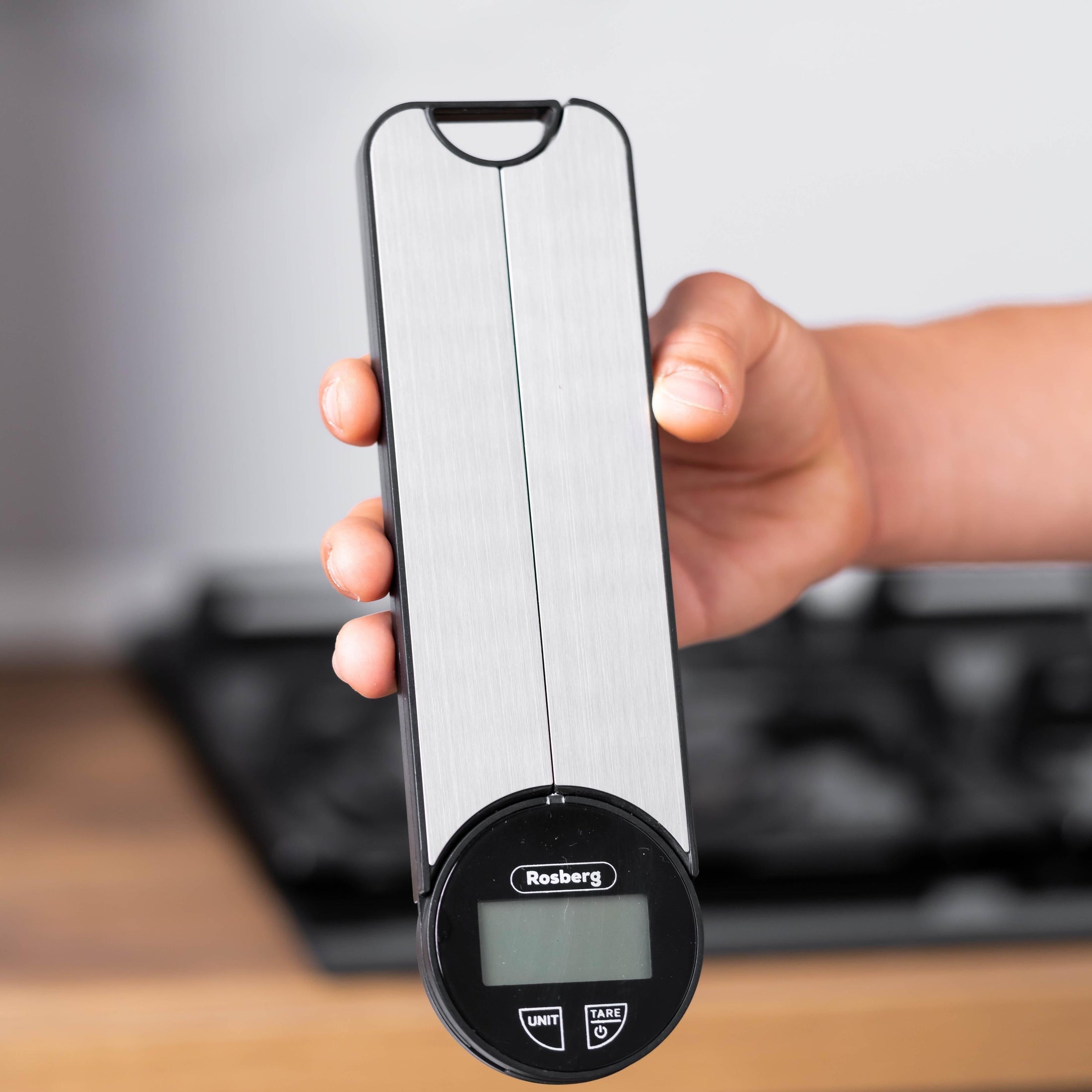 Cântar de bucătărie pliabil Rosberg, 5 kg