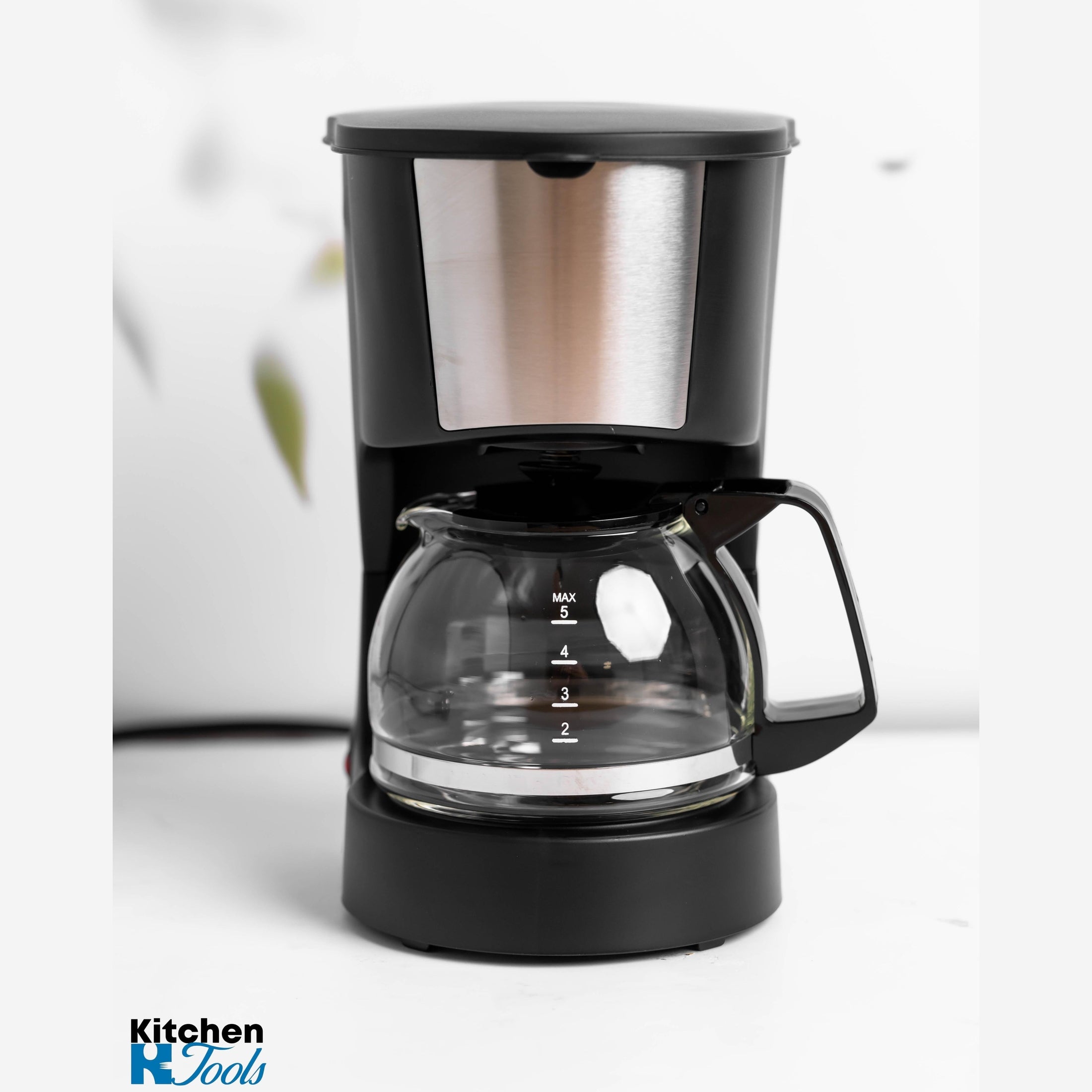 Aparat de cafea Rosberg 600ml, cu filtre și carafă