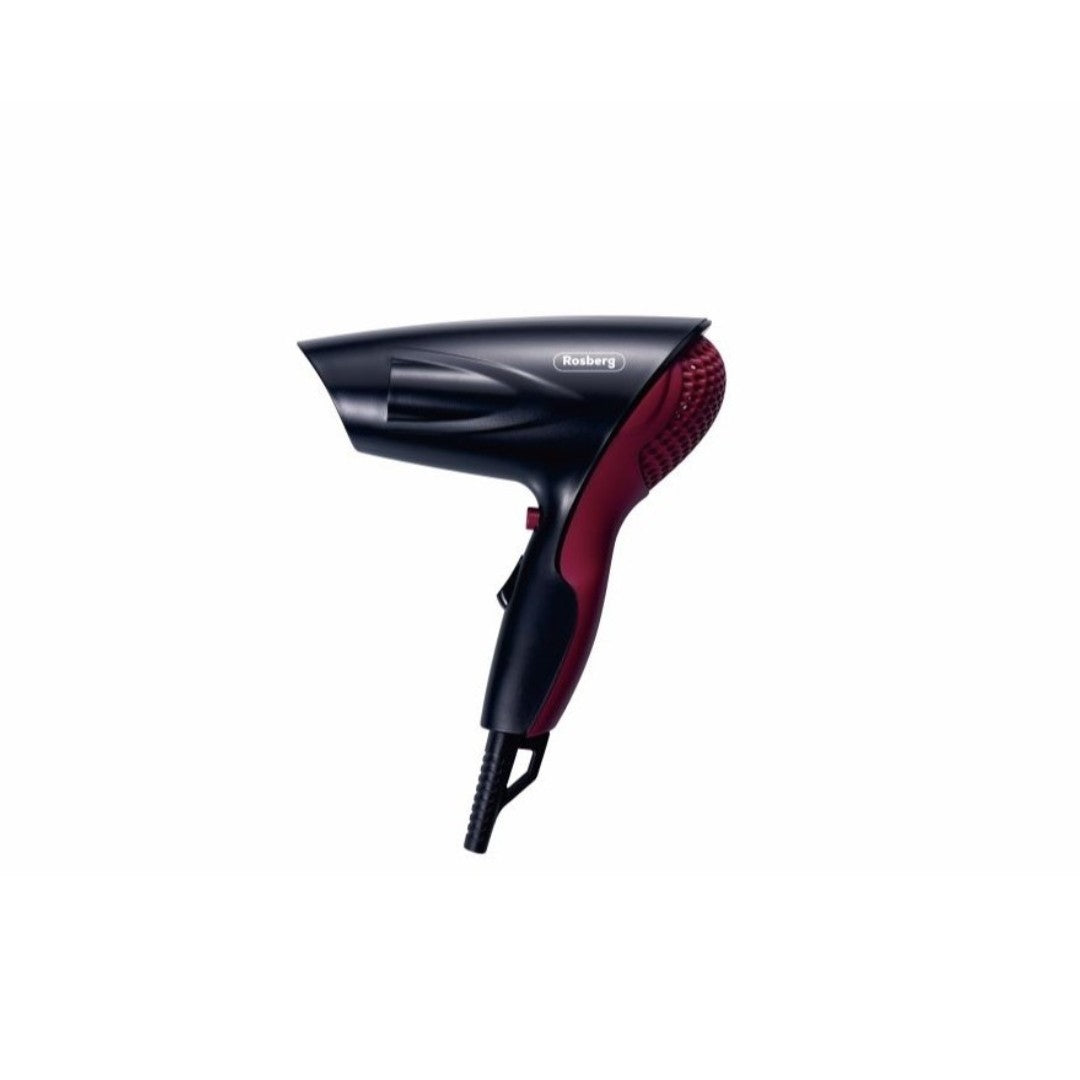 Uscător de păr Rosberg Negru/Roșu
