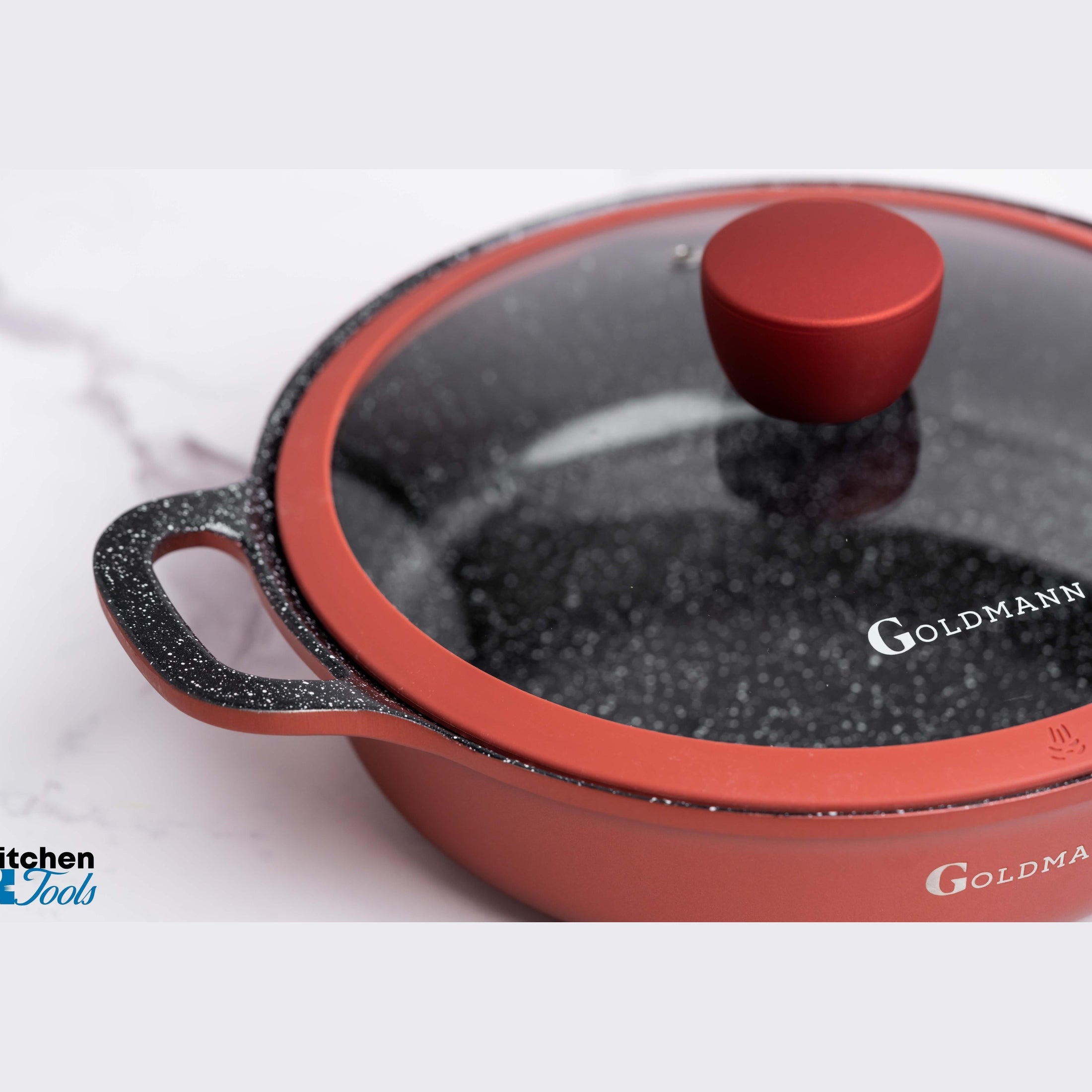 Set Vase Gătit 9 Piese, Aluminiu Turnat, Goldmann