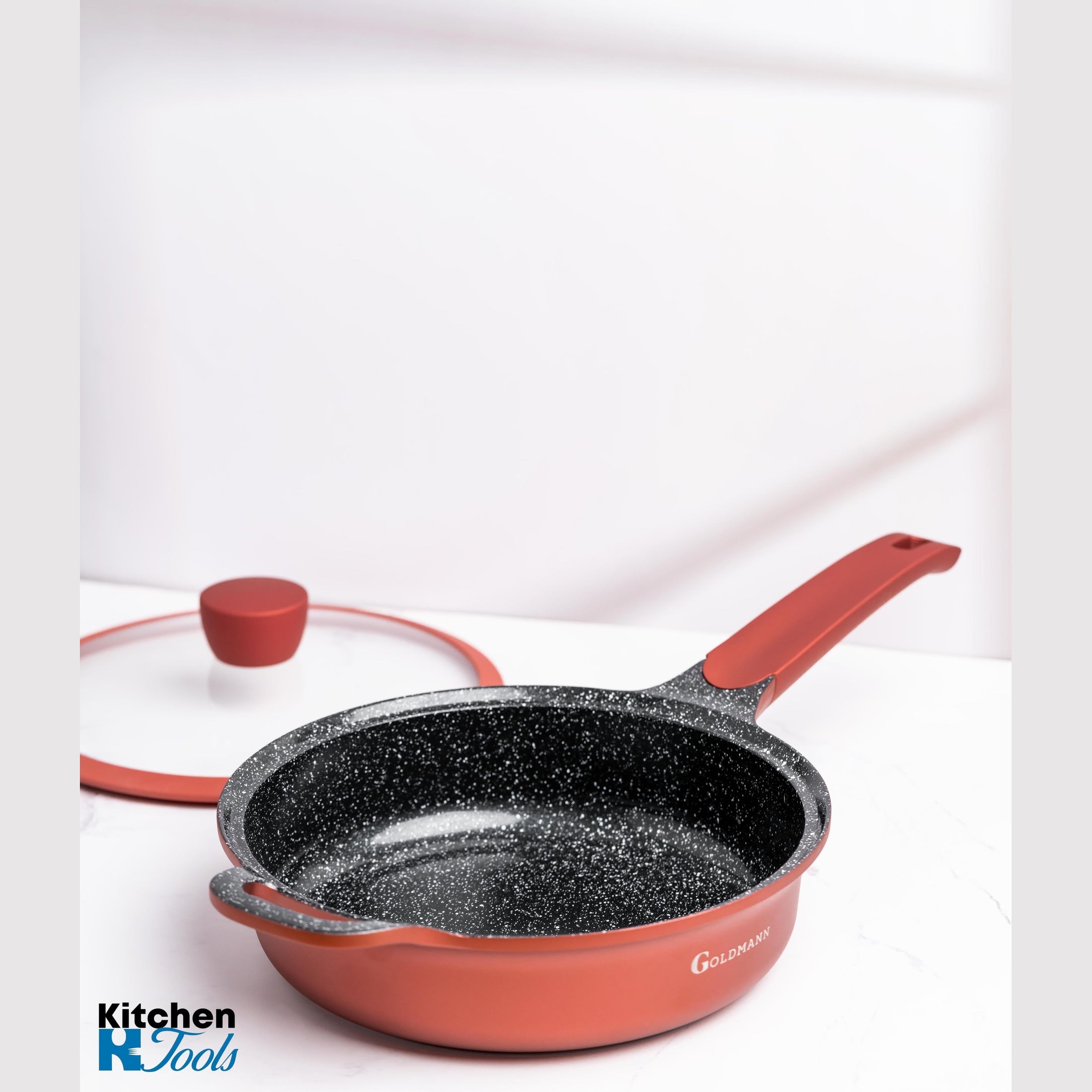 Set Vase Gătit 9 Piese, Aluminiu Turnat, Goldmann