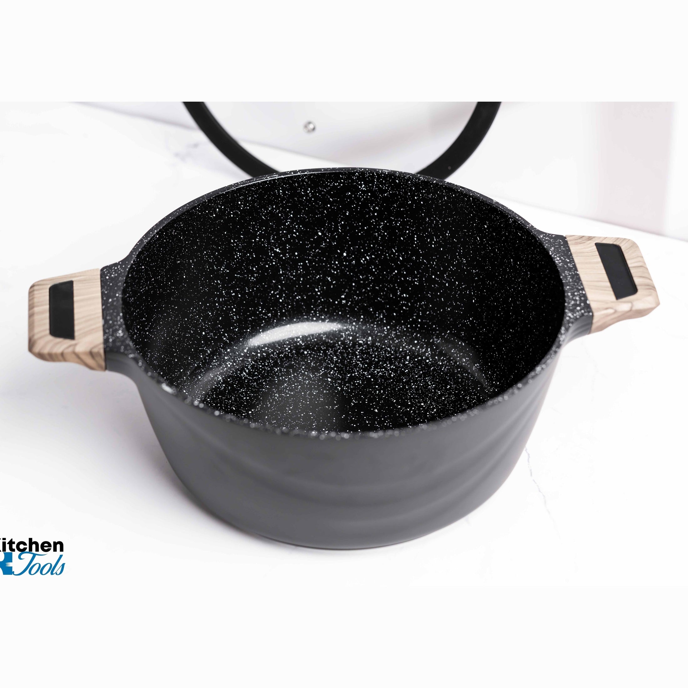 Set vase gătit 9 piese, 3 straturi ceramice, Goldmann