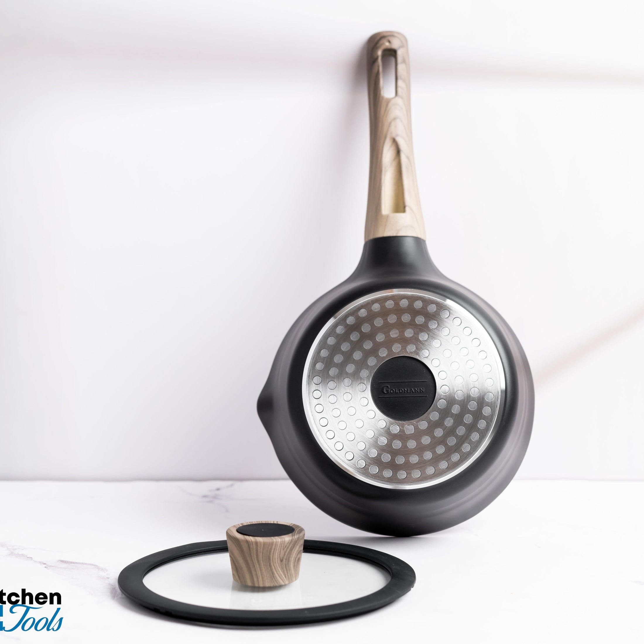 Set vase gătit 9 piese, 3 straturi ceramice, Goldmann