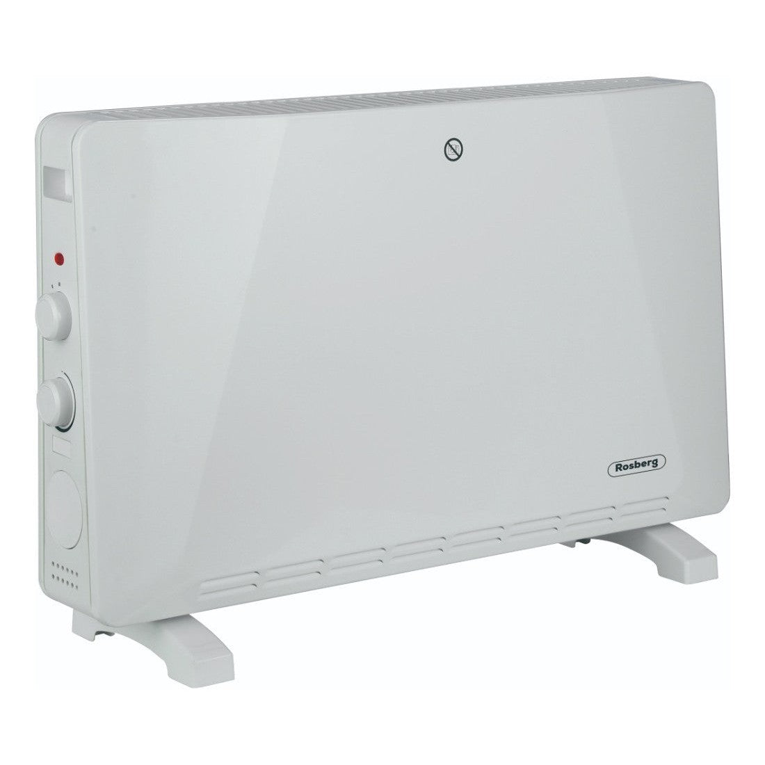 Convector Electric Rosberg 2500W, Termostat Reglabil