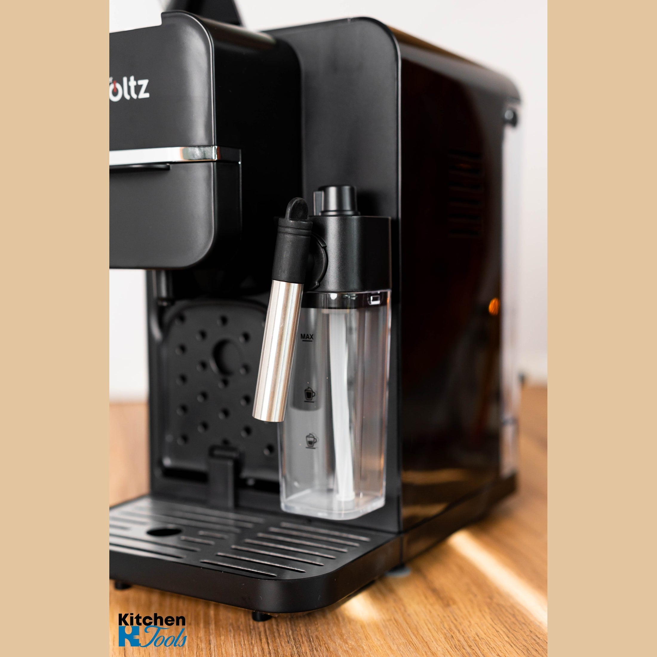 Espressor electric 5-in-1 Oliver Voltz, negru, 1350W
