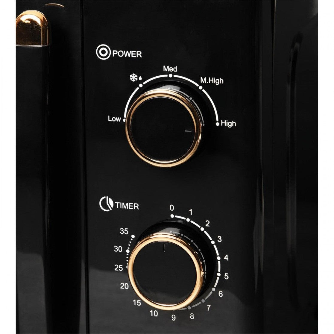 Cuptor cu microunde Voltz, 700W, negru