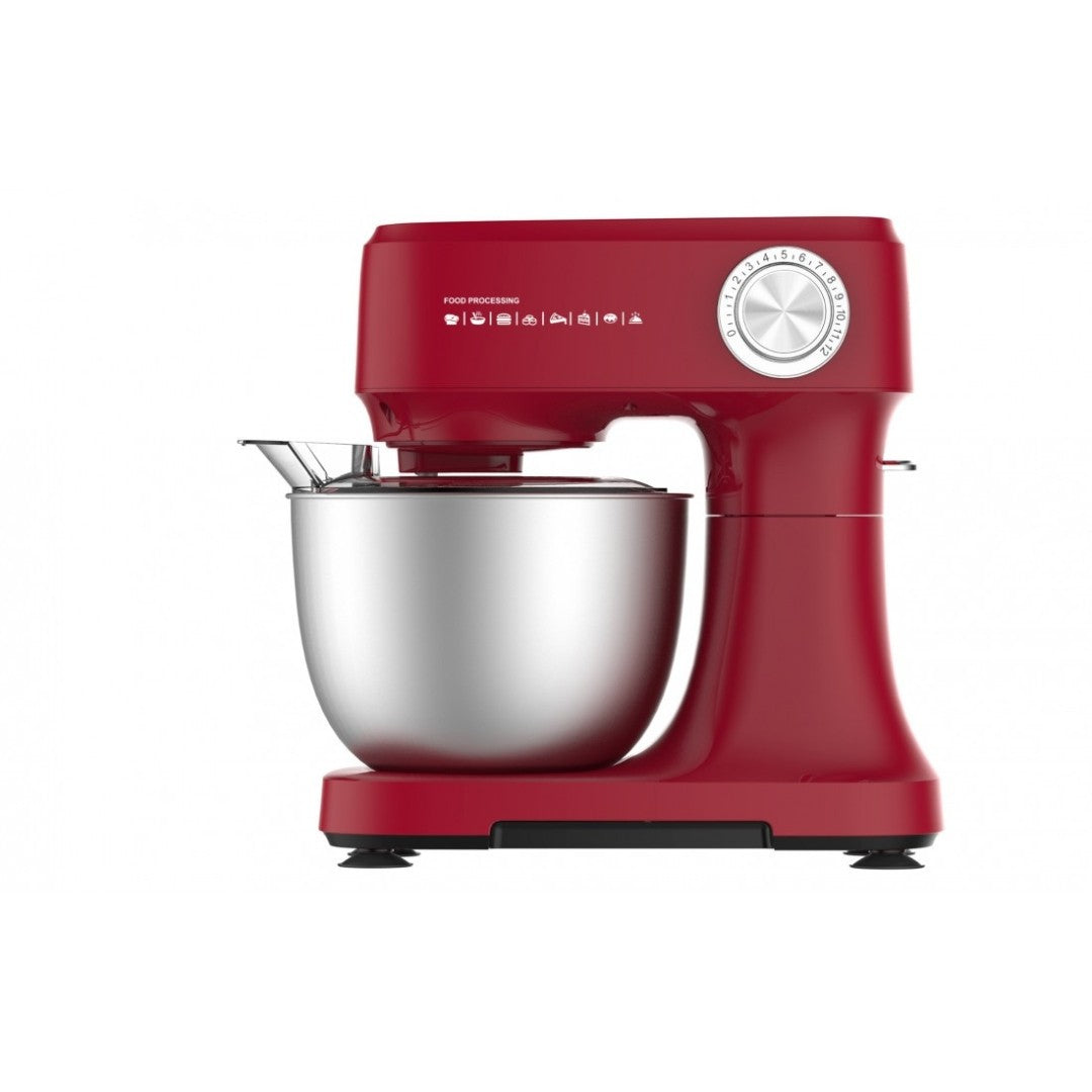 Mixer Planetar Oliver Voltz, 3.5L, 800W, roșu