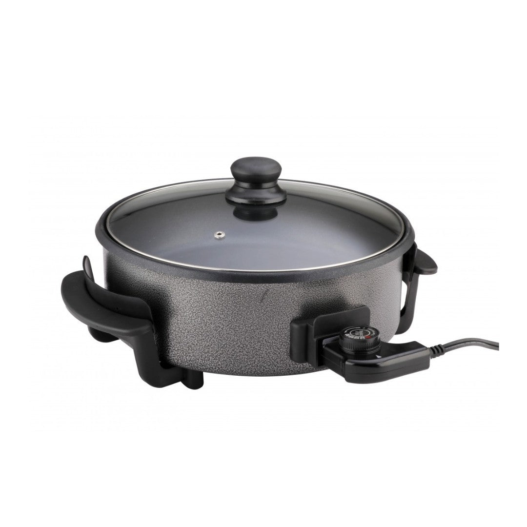 Cratita electrica Rosberg 1500W cu capac sticla