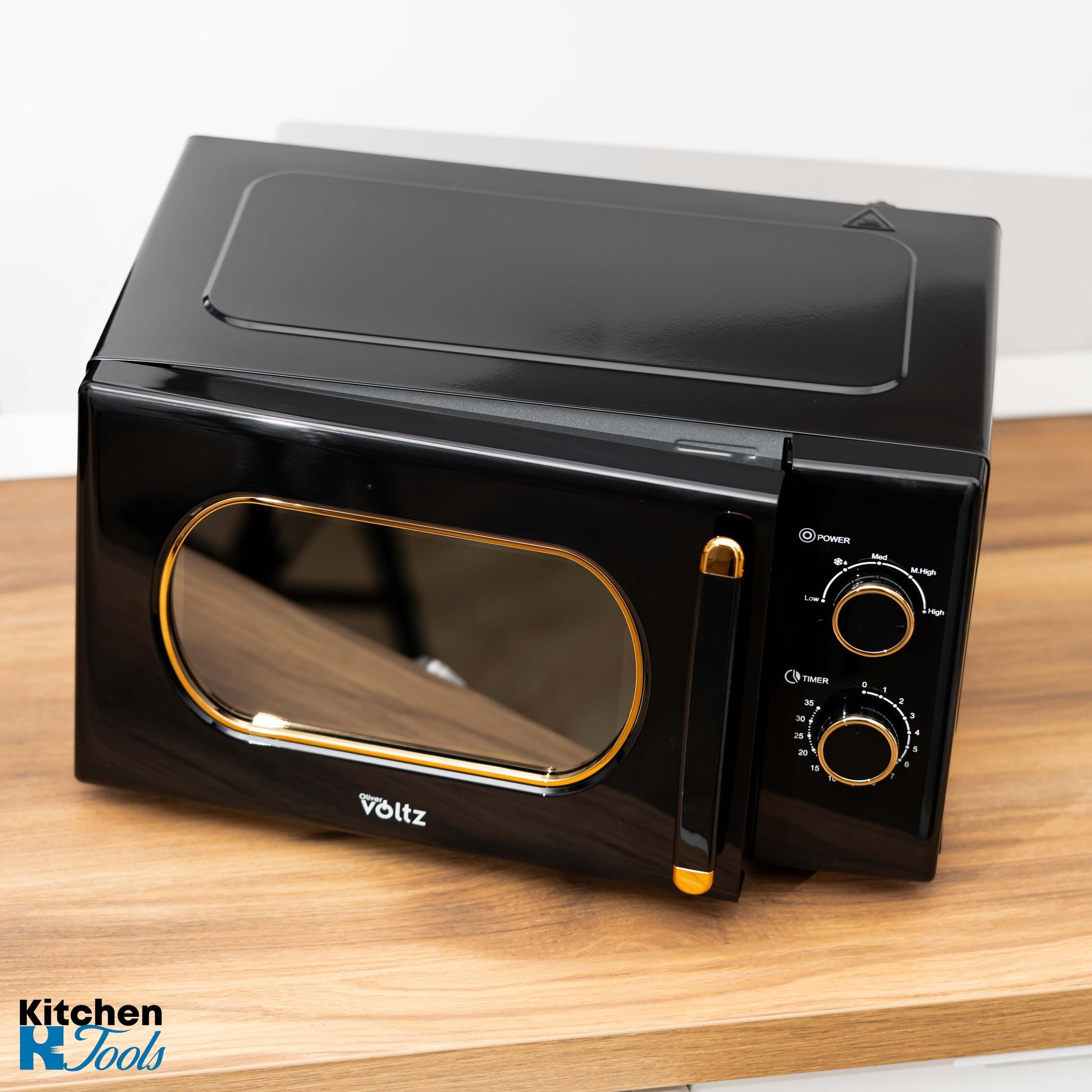 Cuptor cu microunde Voltz, 700W, negru