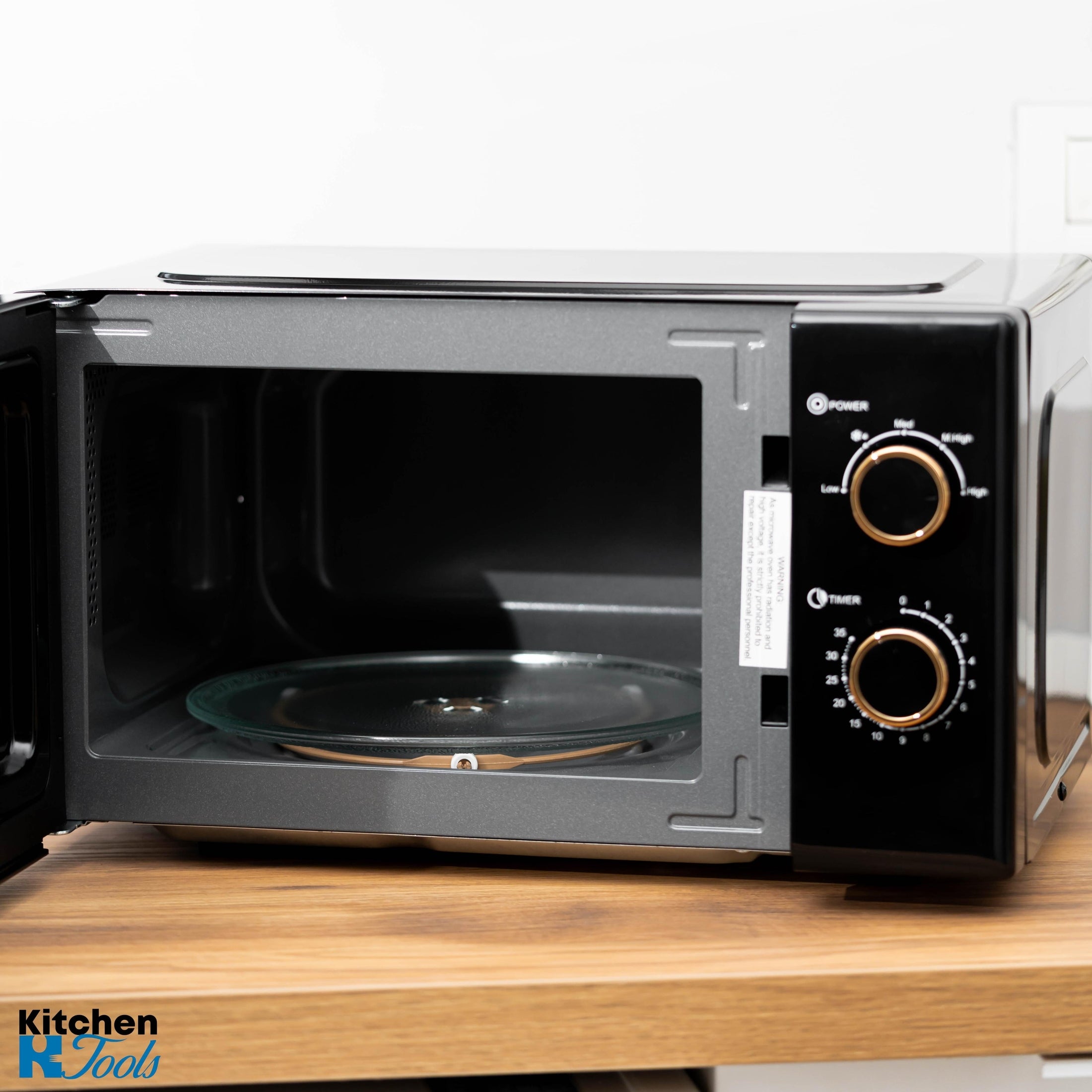 Cuptor cu microunde Voltz, 700W, negru