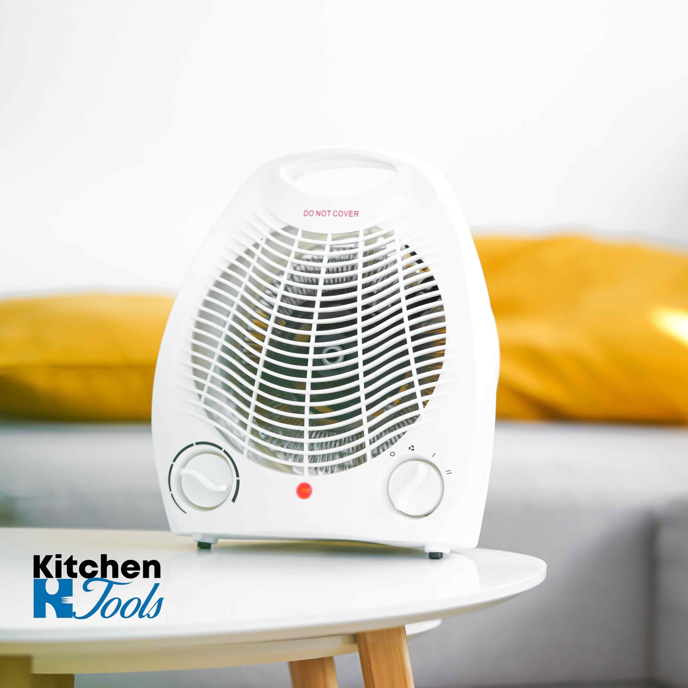 Aeroterma portabila Rosberg, 2500W, Alb