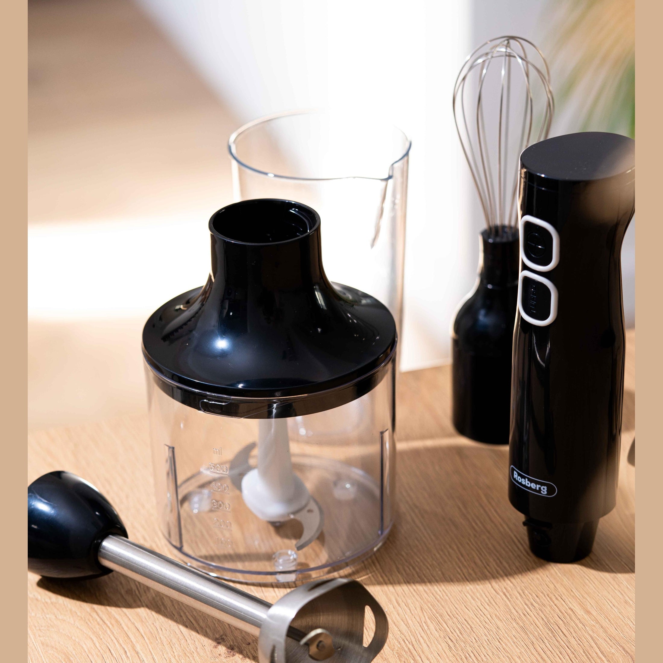 Blender multifuncțional Rosberg 3 în 1, accesoriu versatil
